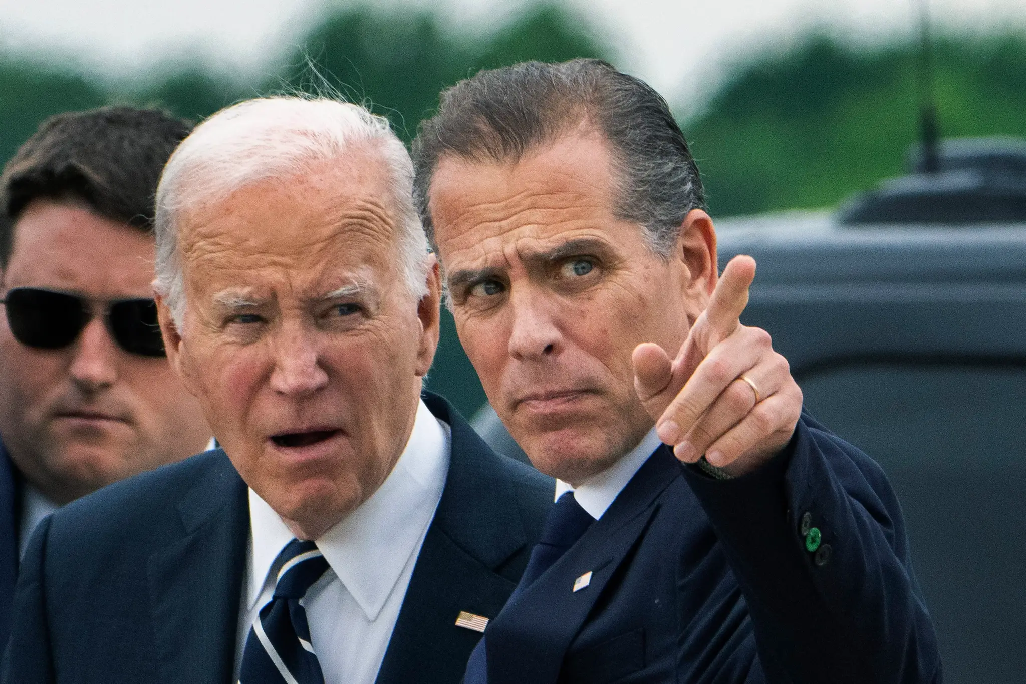 Joe Biden a jeho syn Hunter