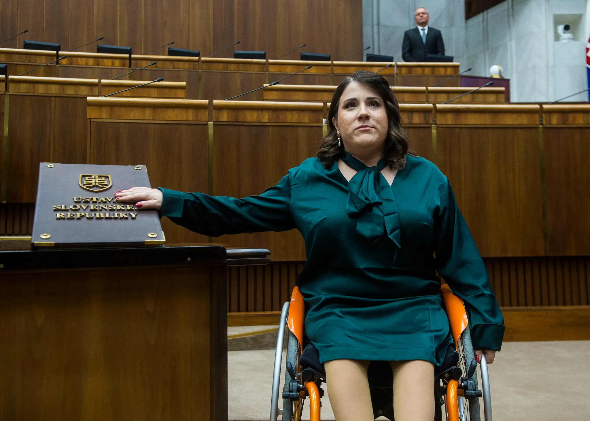 Veronika Veslárová z PS. 