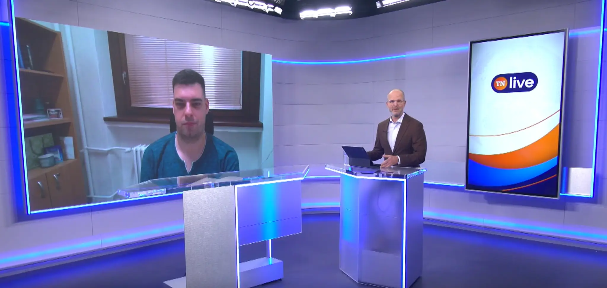 Lukáš Kolarič na TN live