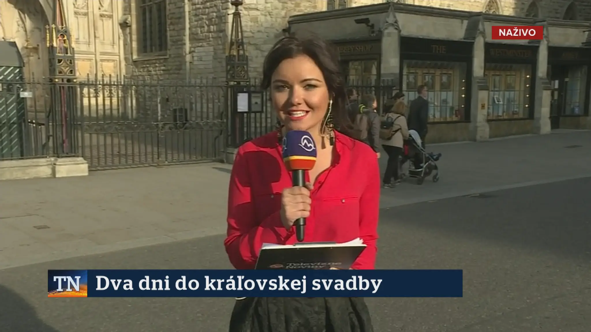 Ivana Miklánková v Londýne