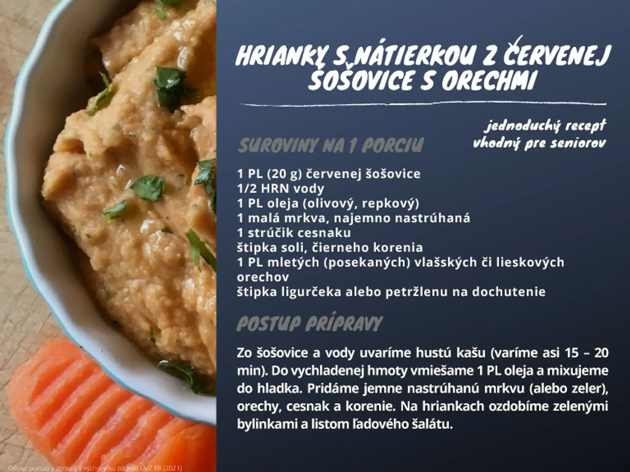 Malá kuchárka pre seniorov.