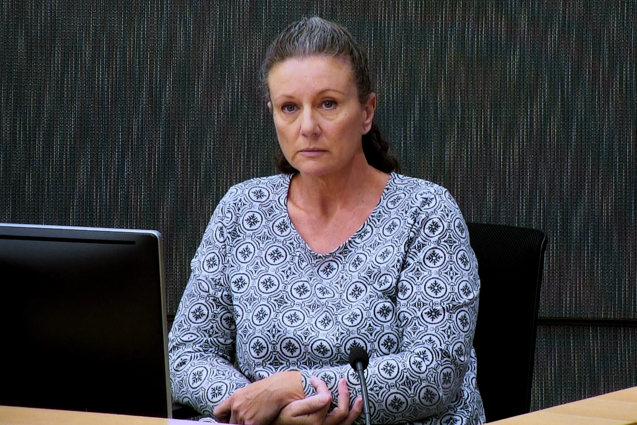 Kathleen Folbiggovú na súde.