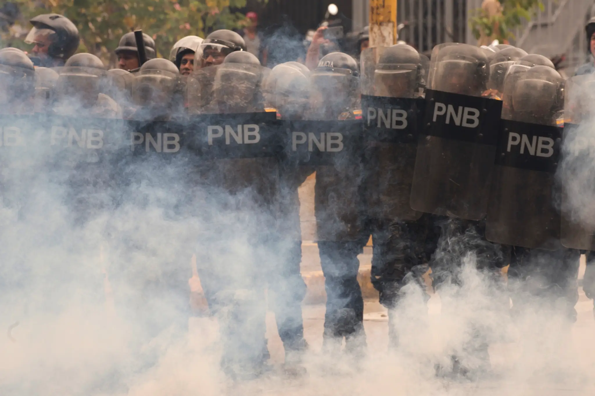 Venezuelská polícia.