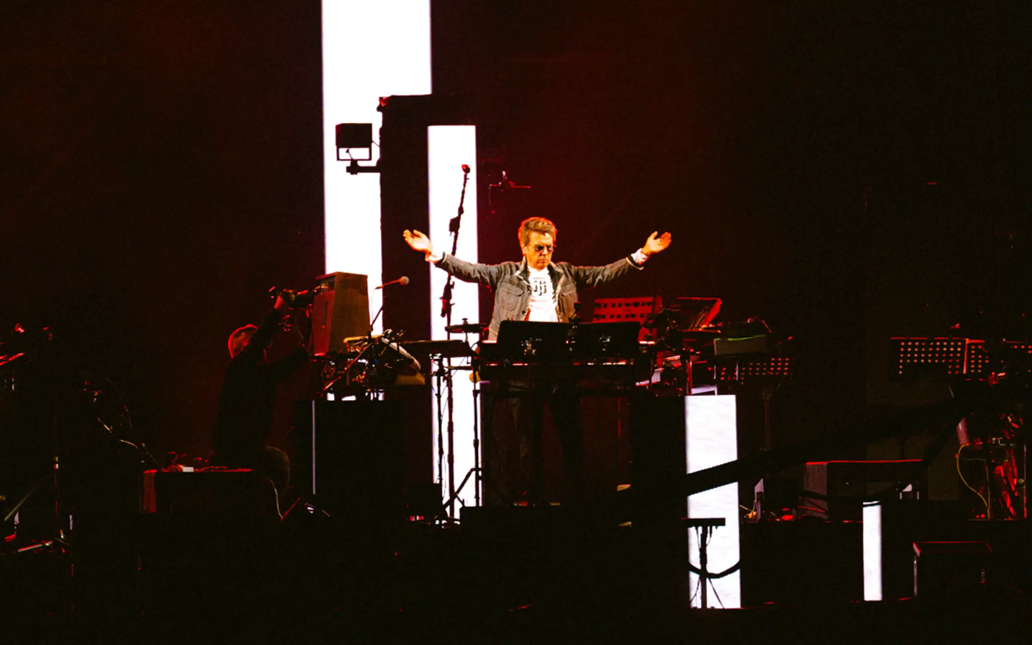 Francúzsky hudobník a skladateľ Jean Michel Jarré.