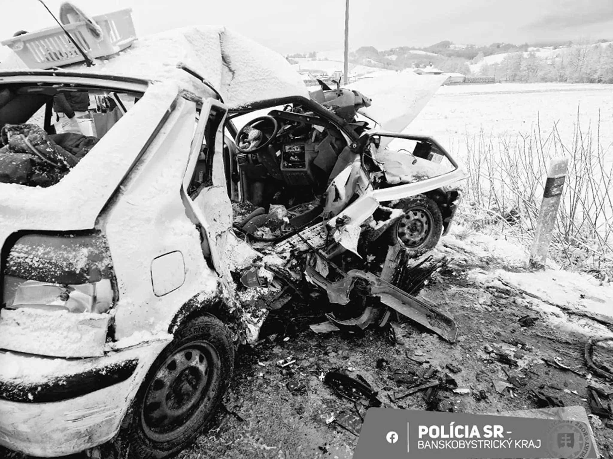 Tragická dopravná nehoda pri obci Korytárky
