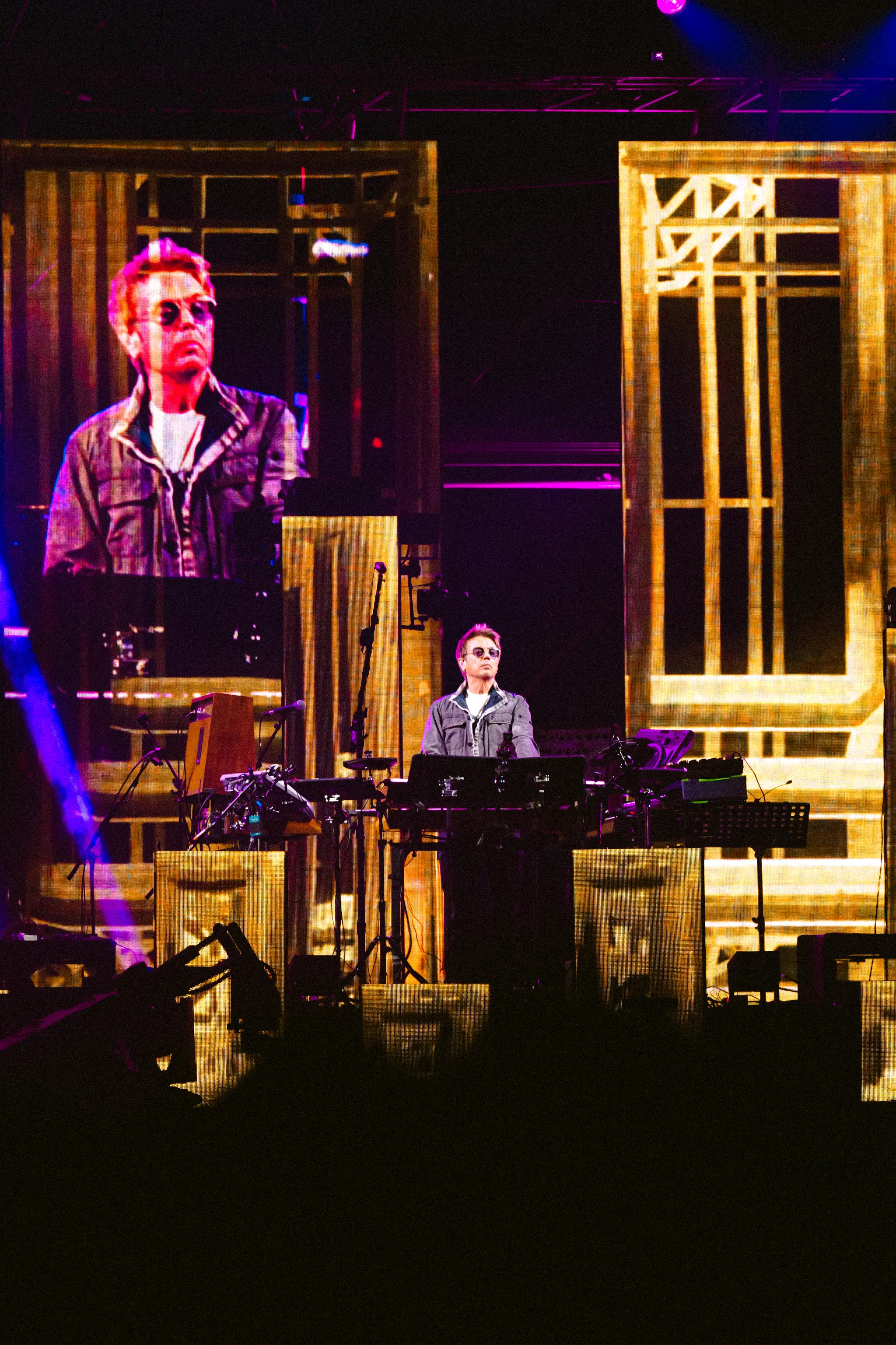 Francúzsky hudobník a skladateľ Jean Michel Jarré.