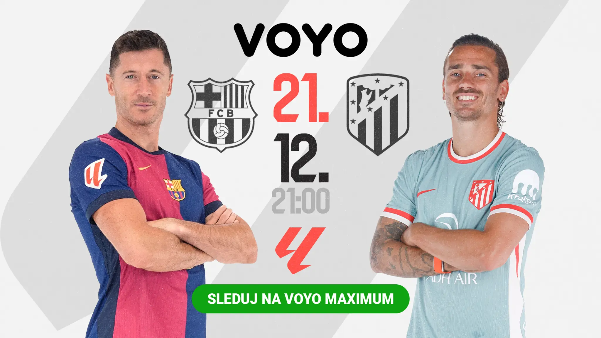 V Španielsku je na programe zápas medzi FC Barcelona a Atleticom Madrid.