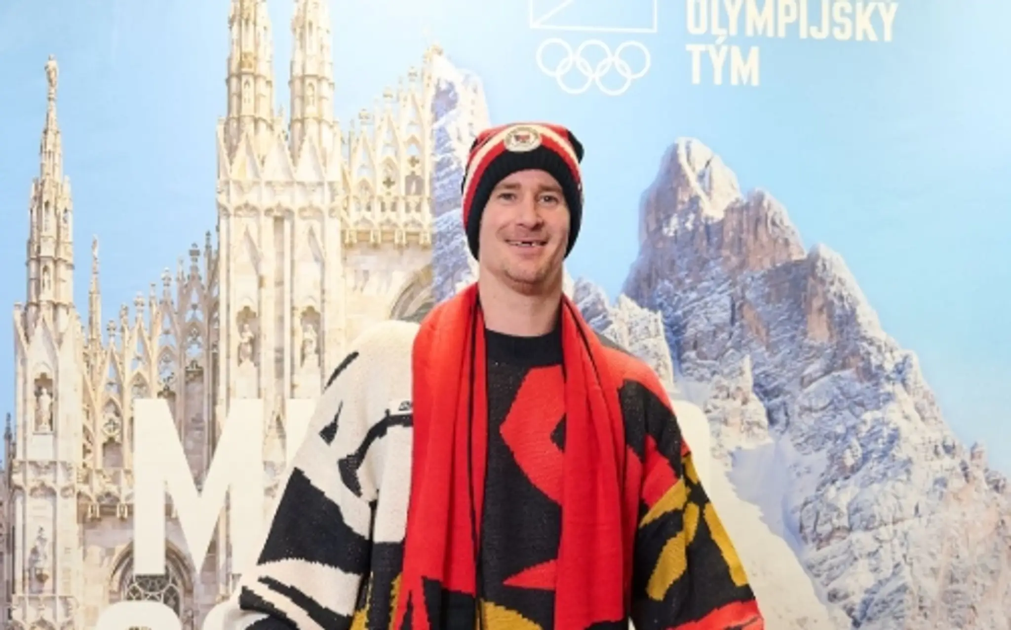 Roman Červenka v olympijskom outfite