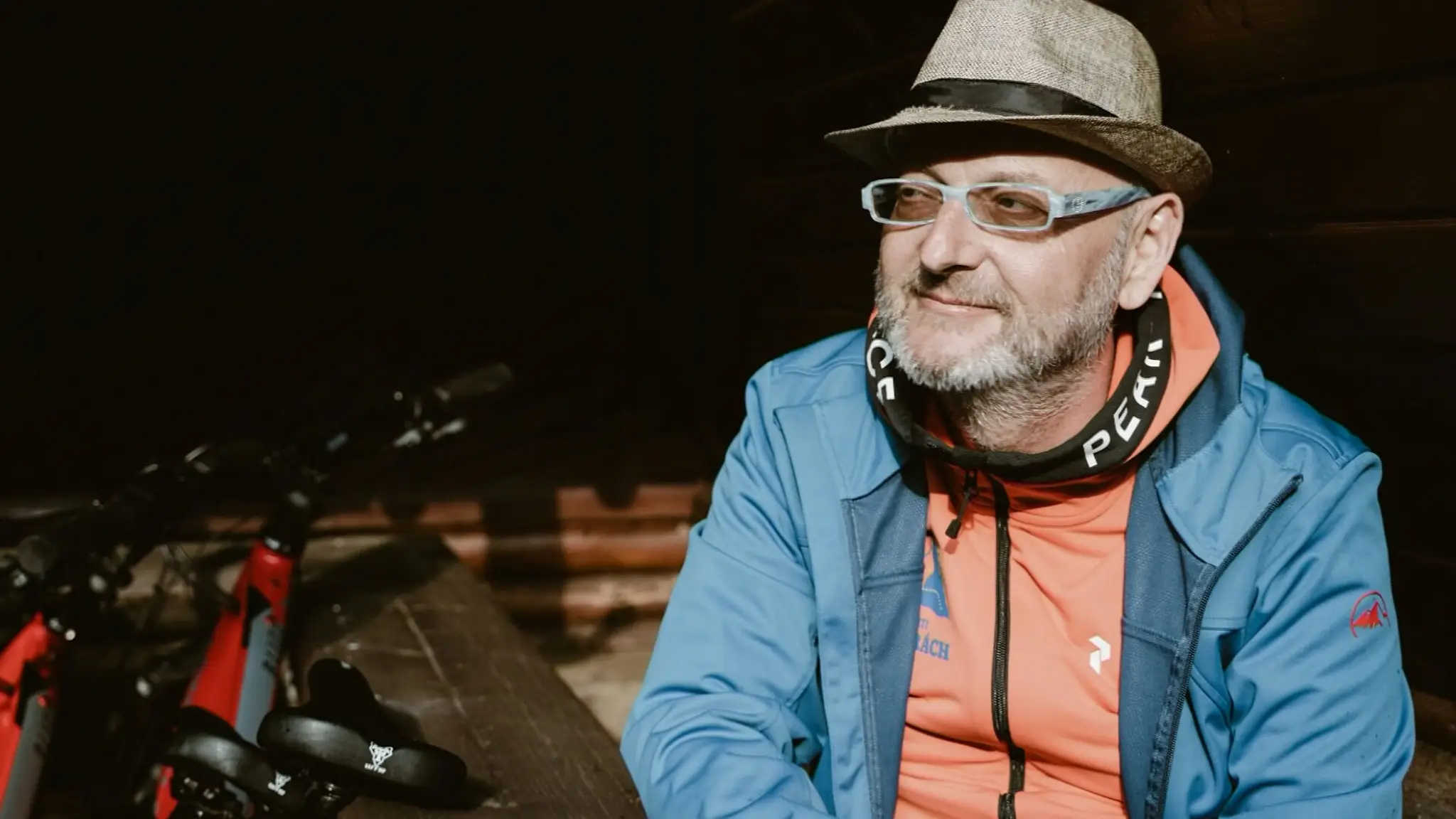 Marcel Nemec s Tribulom na horách.