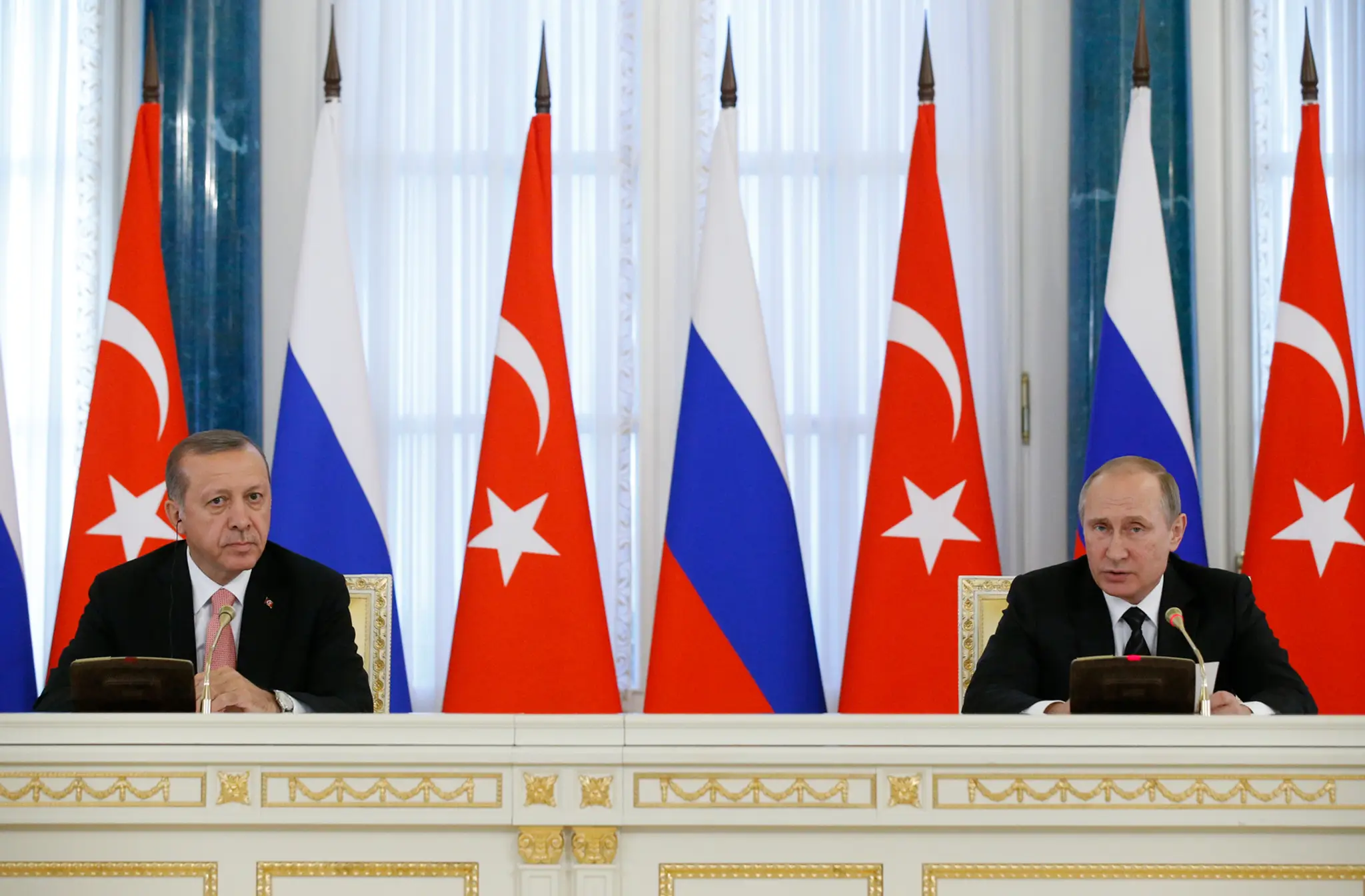 Stretnutie Erdogana s Putinom.