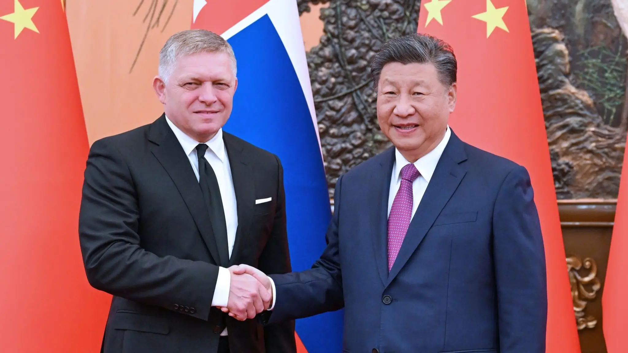 Robert Fico na návšteve v Číne