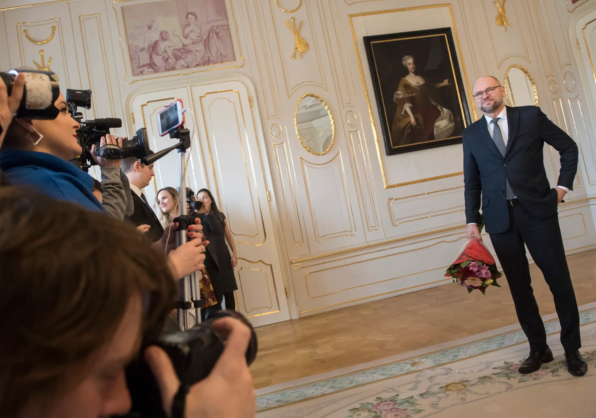 Richard Sulík čaká na stretnutie s prezidentkou SR Zuzanou Čaputovou k výsledkom volieb (3.3.2020)