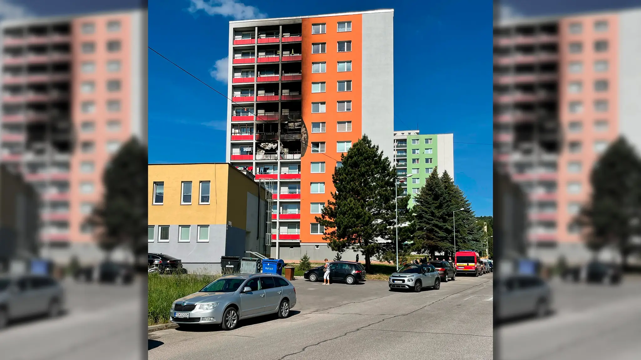 Tragický požiar v Handlovej.