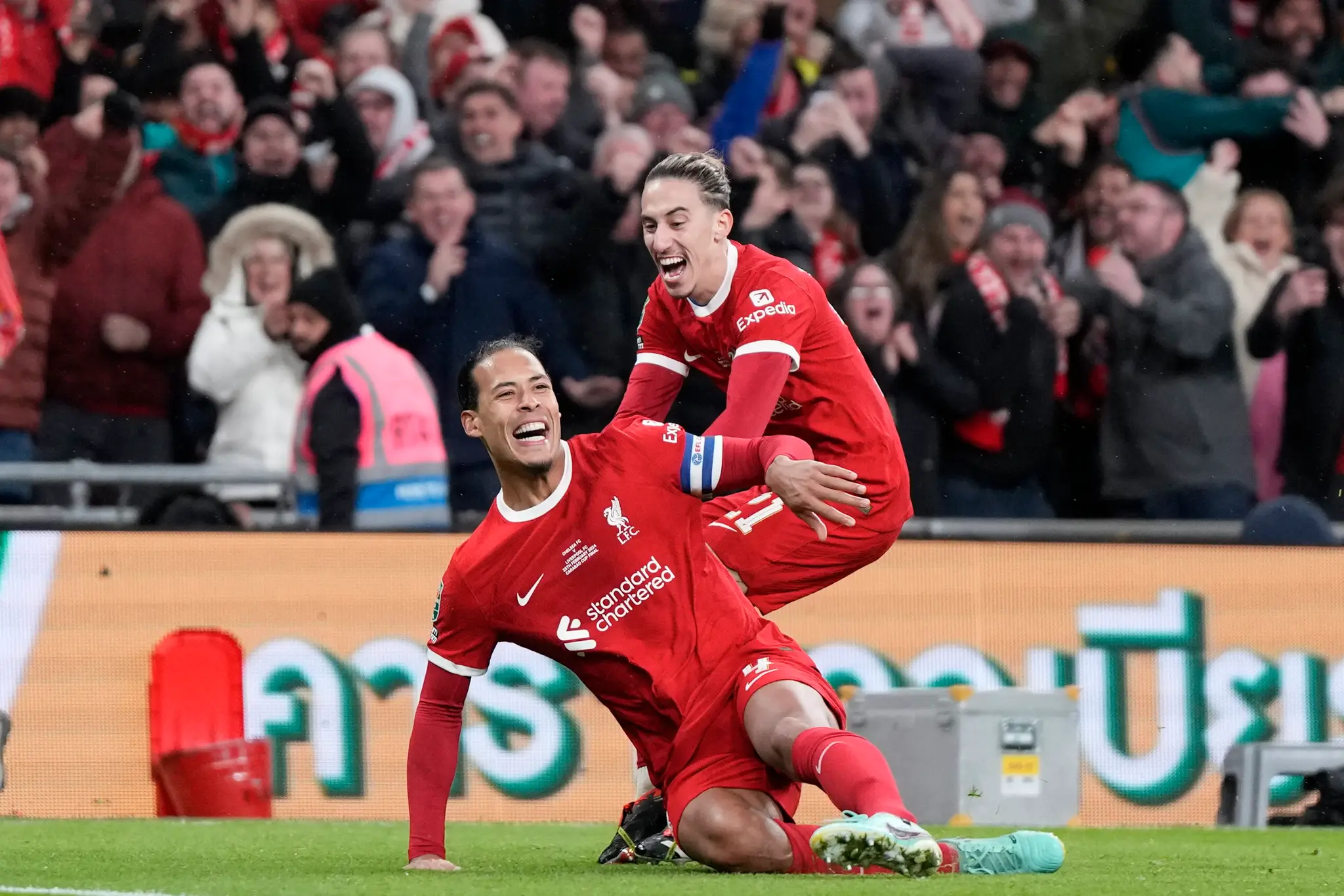 Hrdinom na Wembley bol Virgil Van Dijk.