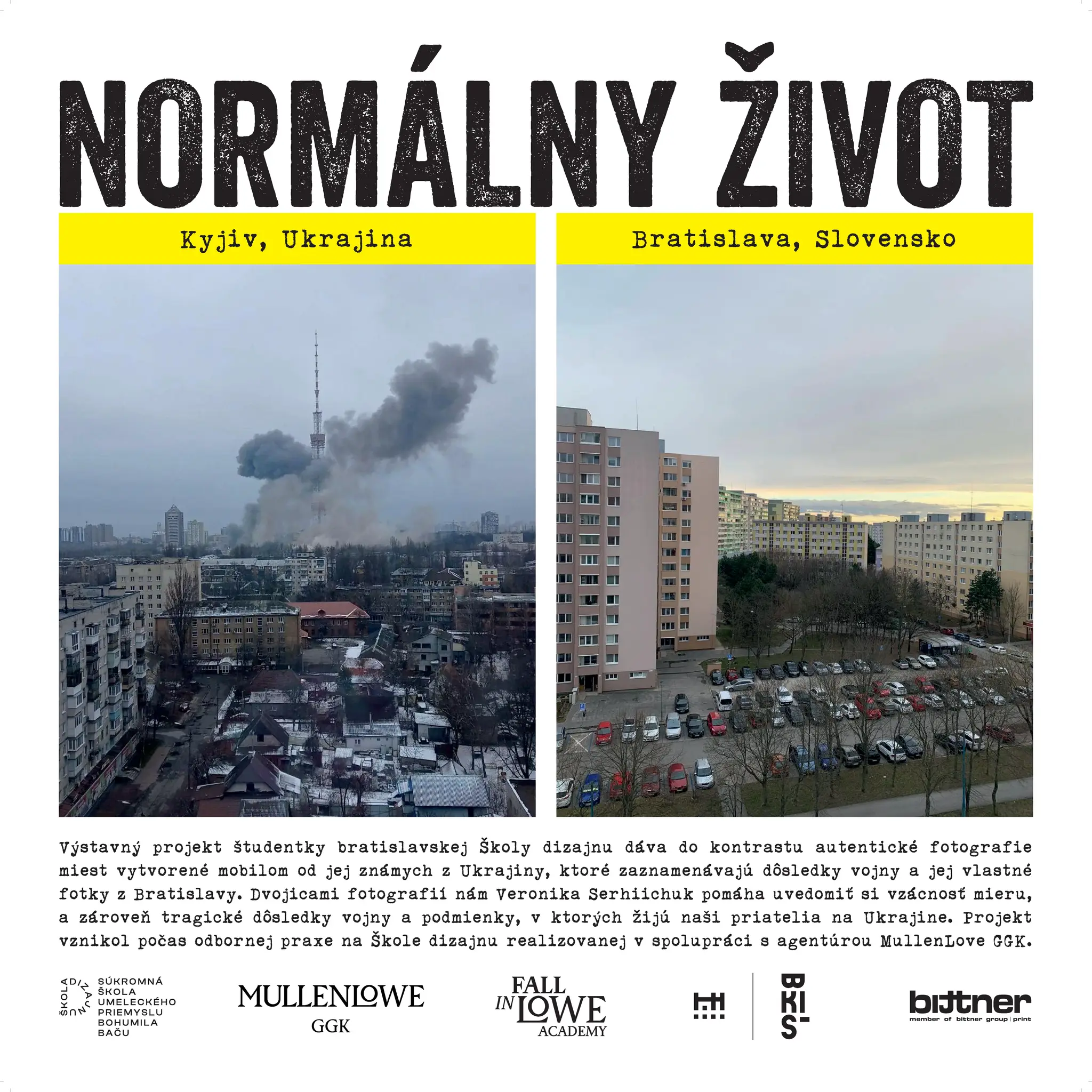 Výstava s názvom „Normálny život“