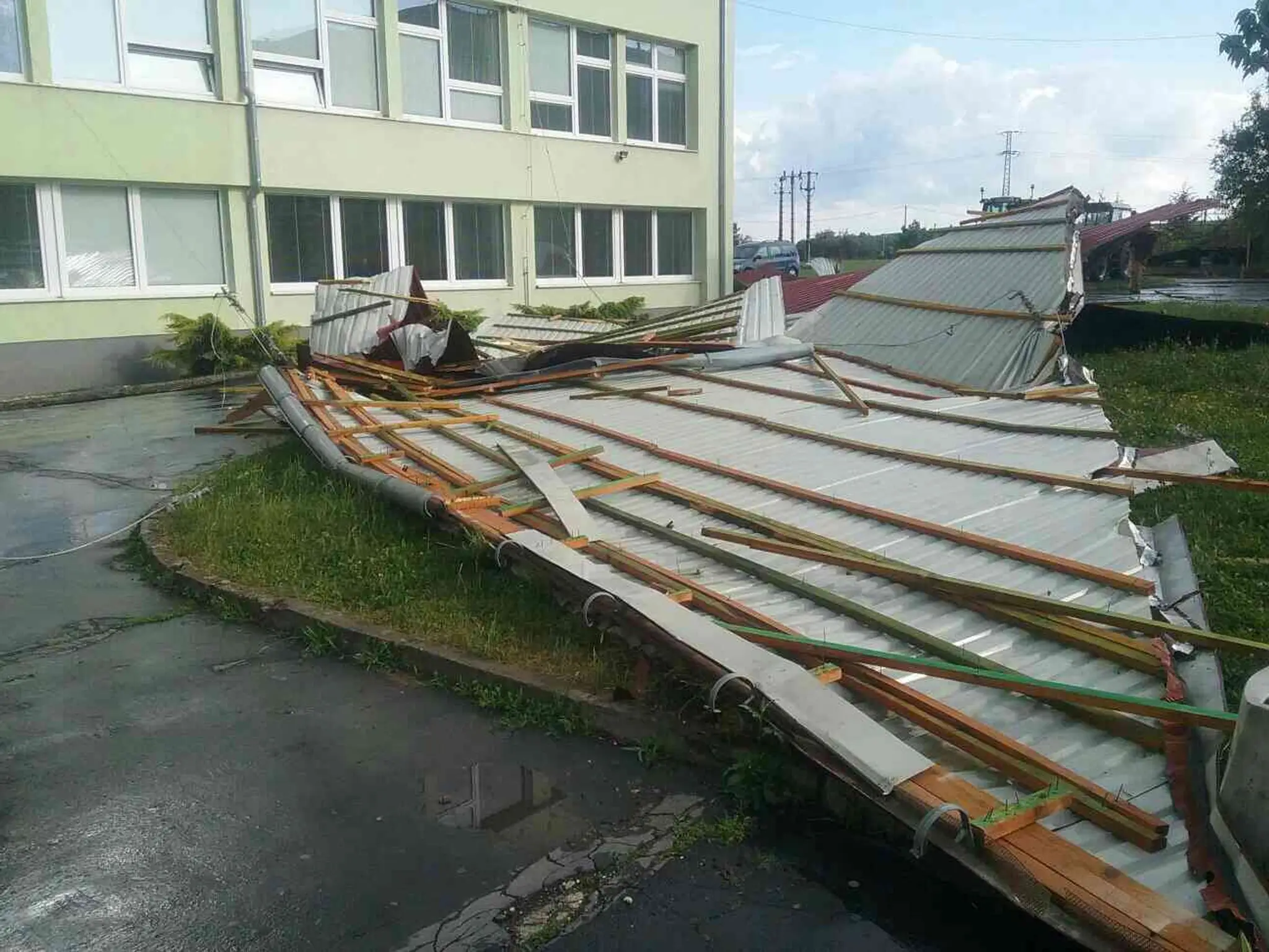 Smršť v Rimavskej Sobote.