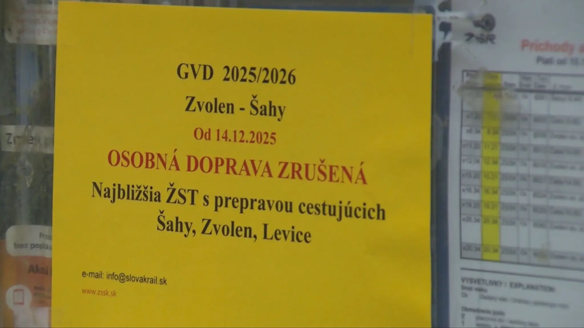 Medzi Šahami a Zvolenom zrušili osobné vlaky