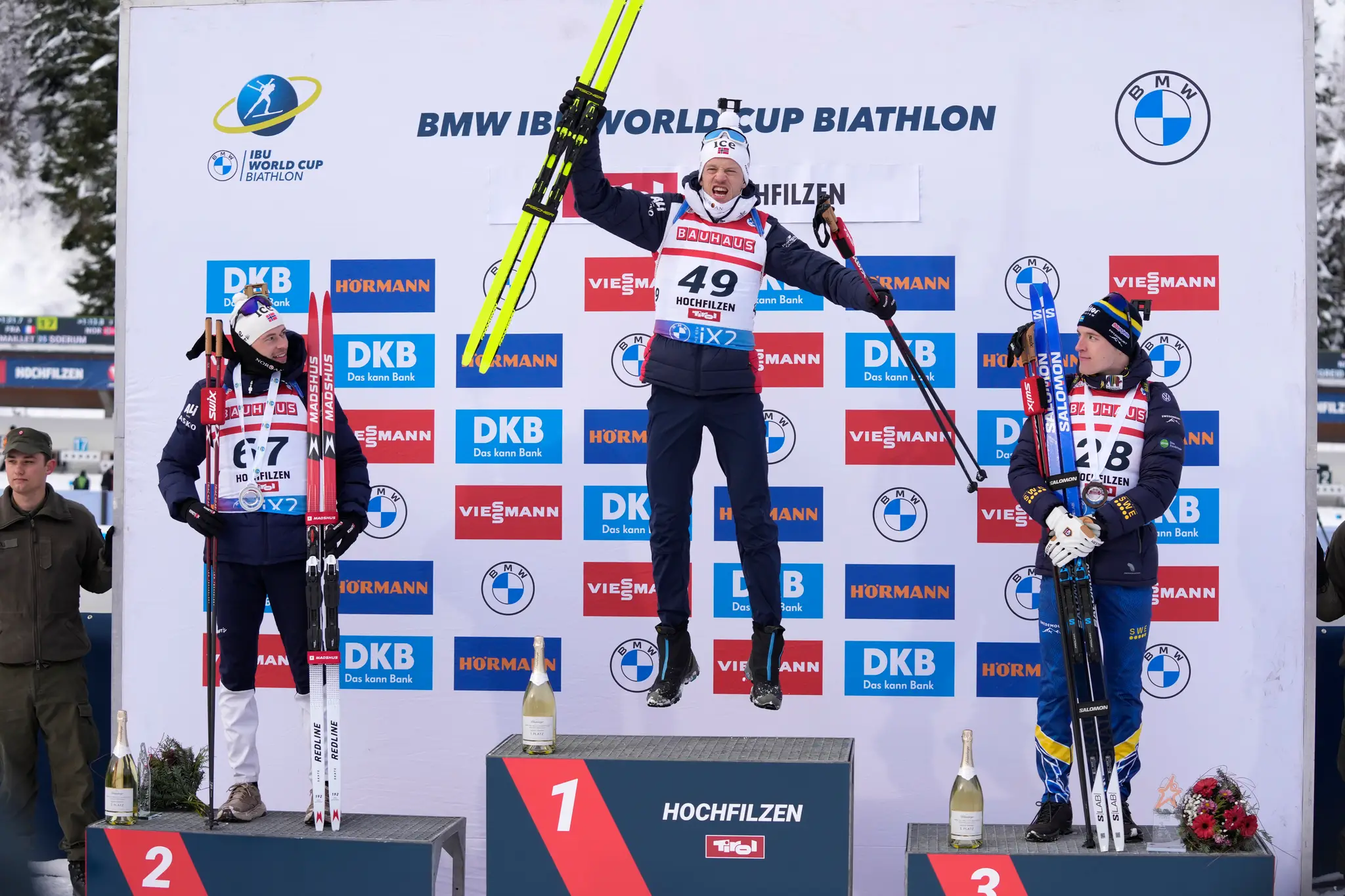 Nórsky biatlonista Tarjei Bö