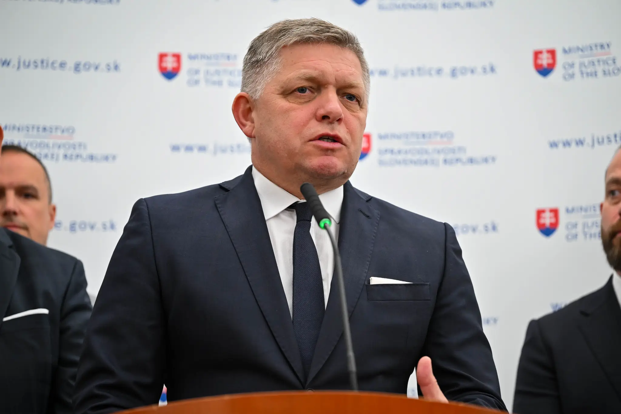 Na snímke predseda vlády Robert Fico.