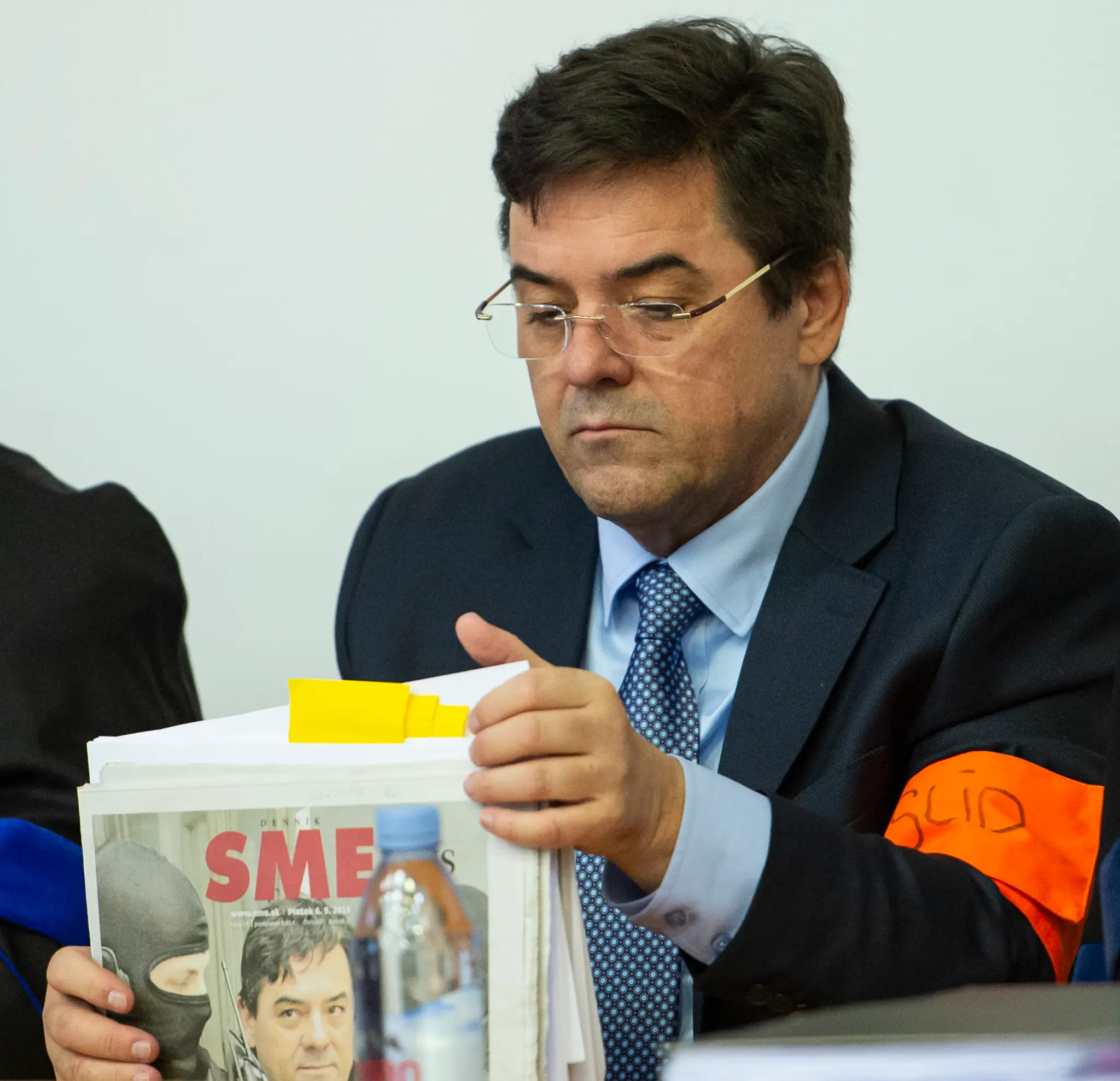 Marian Kočner na hlavnom pojednávaní v kauze zmeniek.