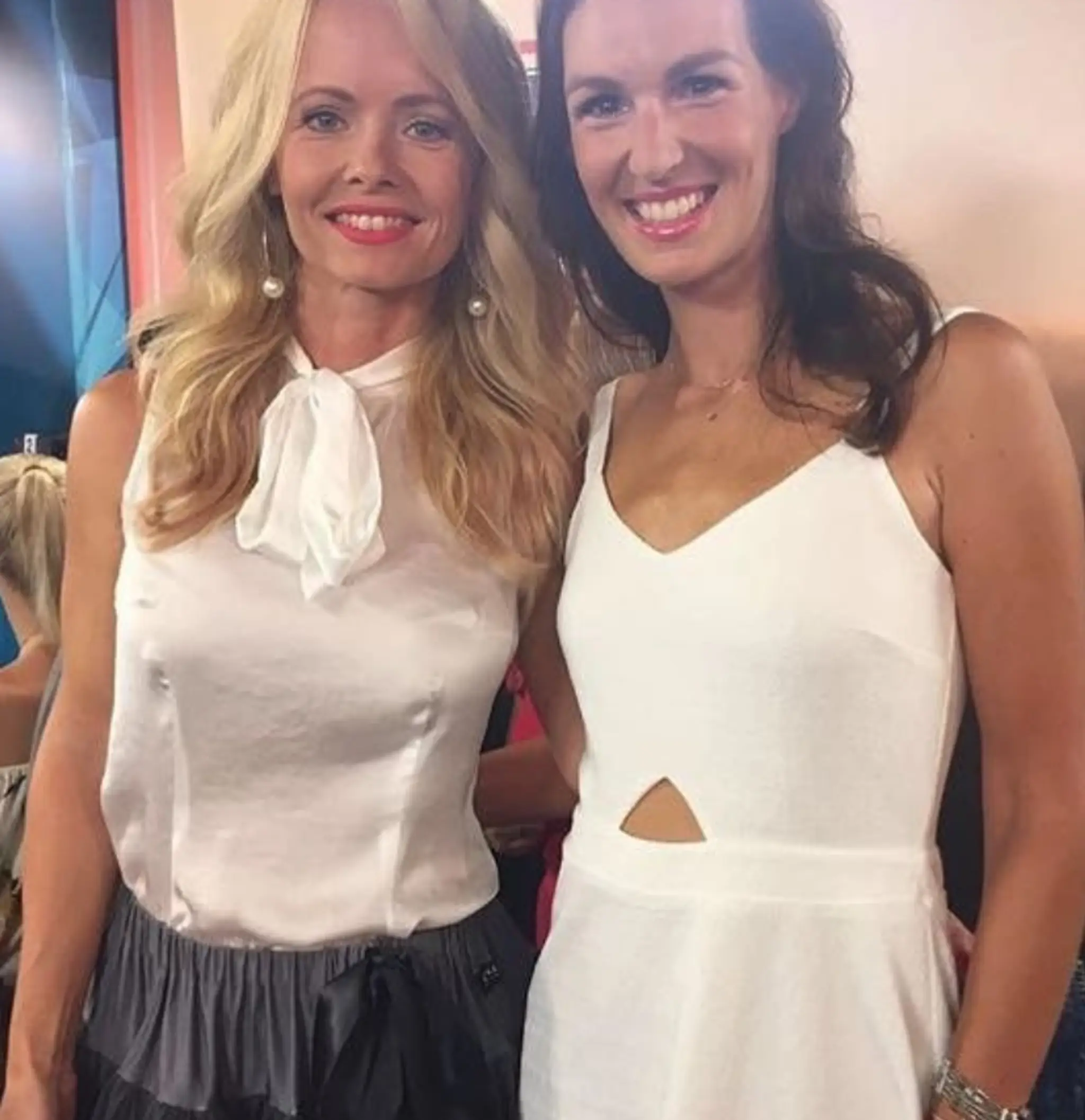 Lenka Debnárová s Mirkou Almásy