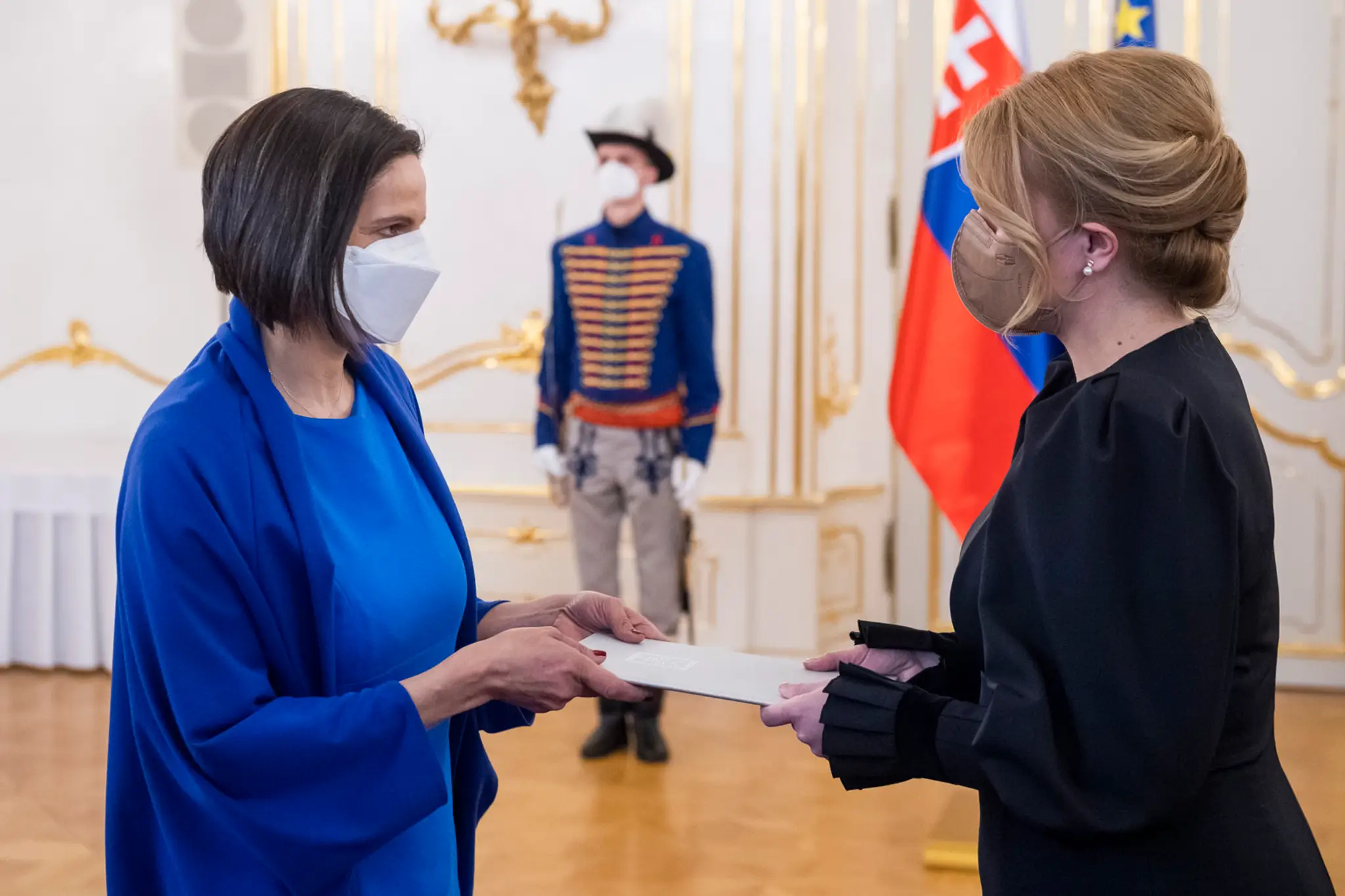 Mária Kolíková a Zuzana Čaputová.