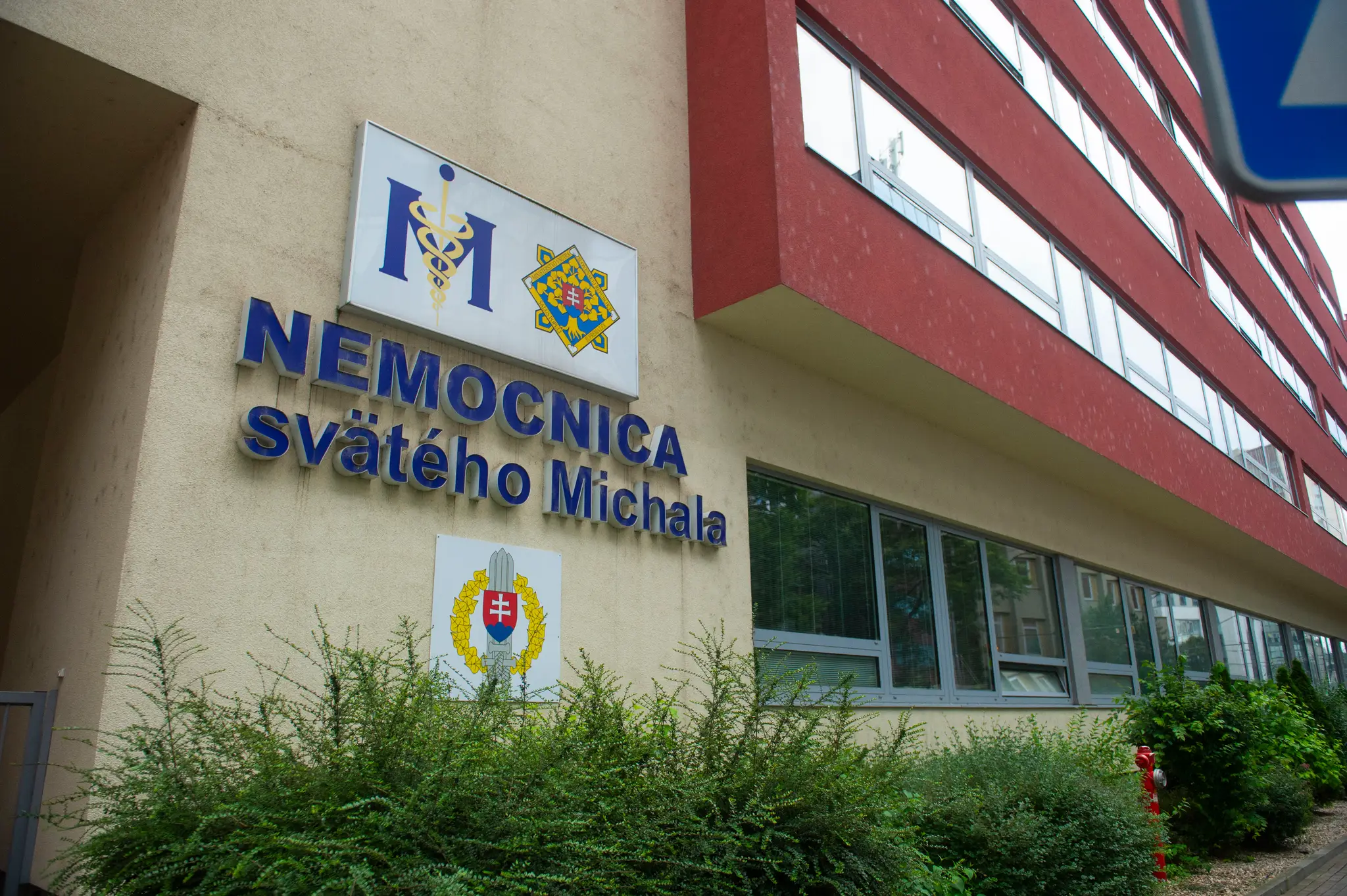 Na snímke Univerzitná nemocnica – Nemocnica svätého Michala v Bratislave.
