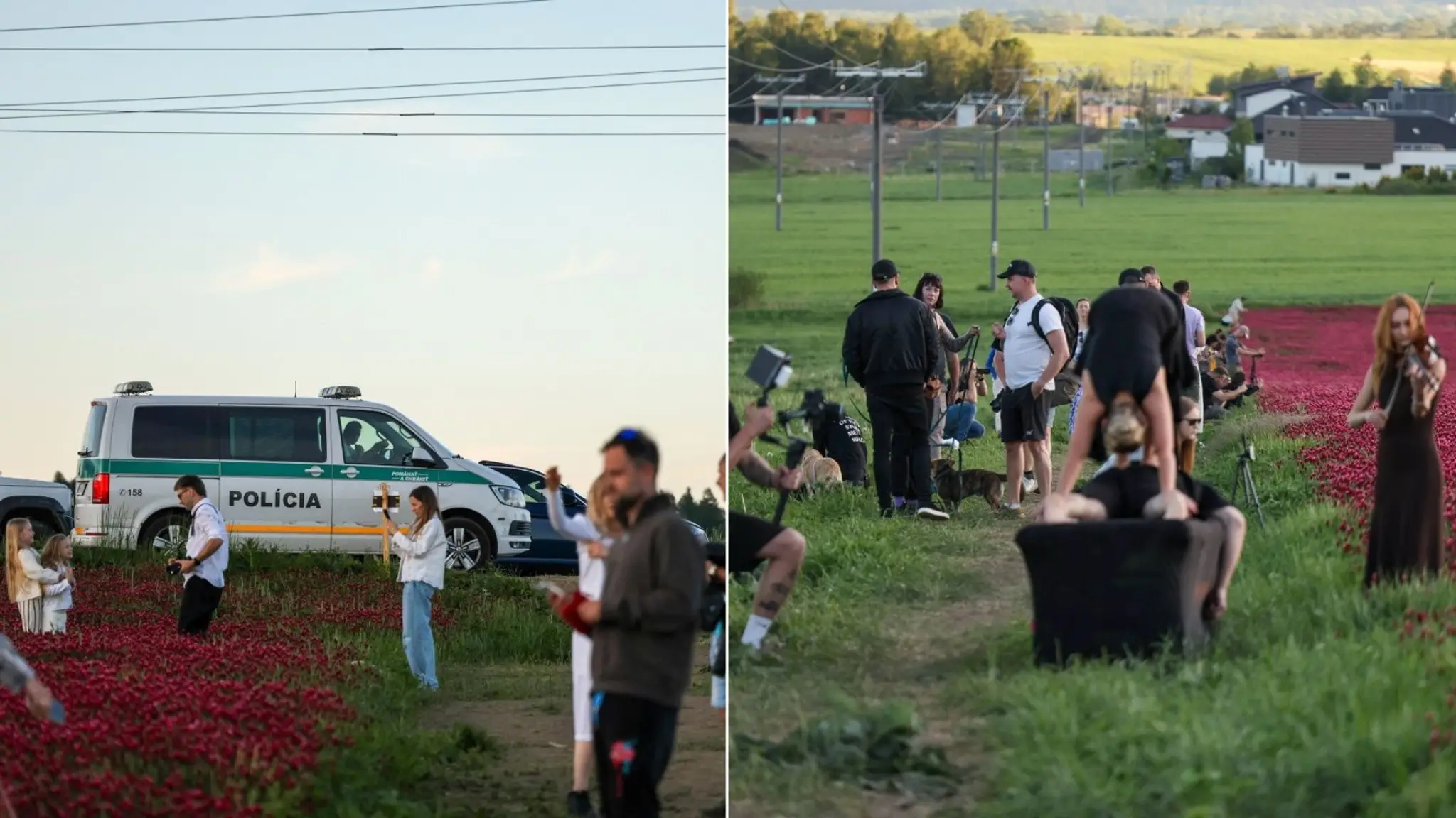 Krásne polia pod Tatrami zaplavili turisti.
