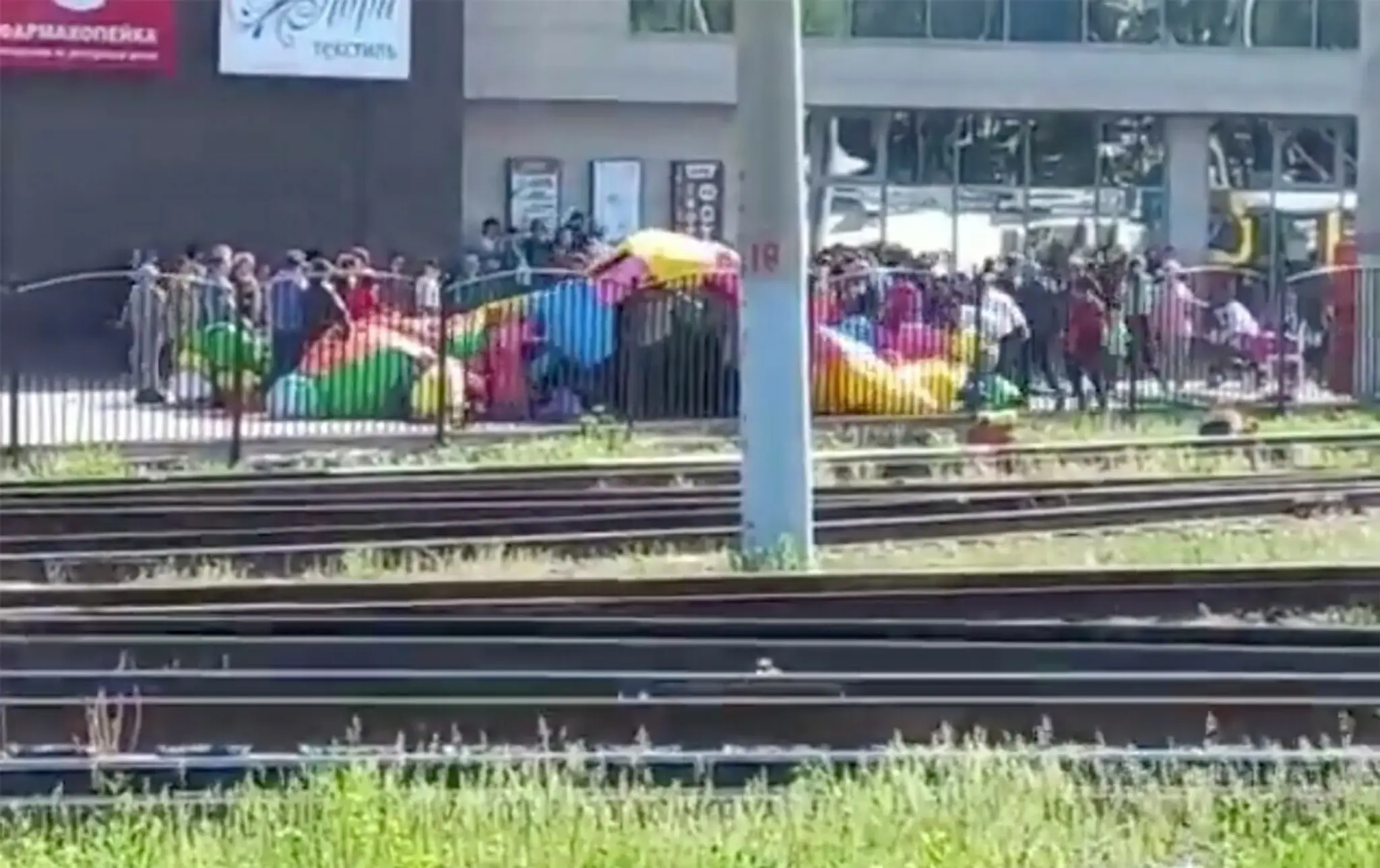 Výbuch nafukovacieho hradu v Rusku