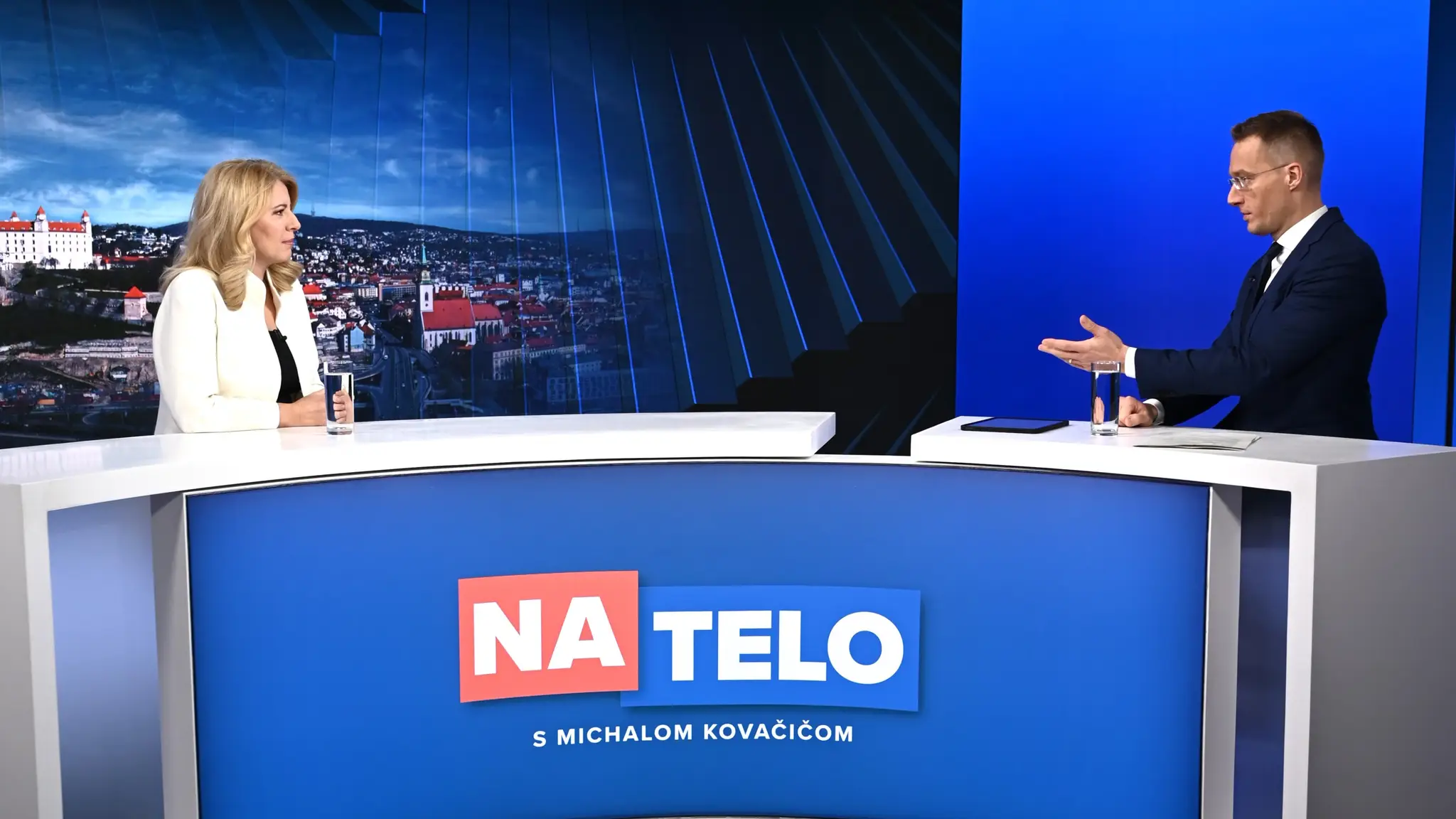 Prezidentka Zuzana Čaputová v relácii Na telo.