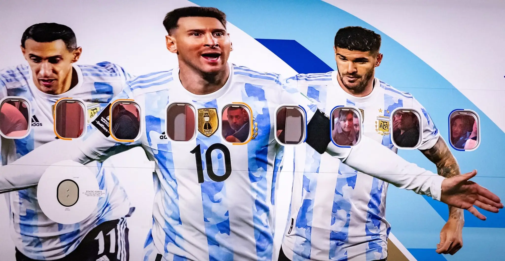 Lietadlo argentínskej reprezentácie