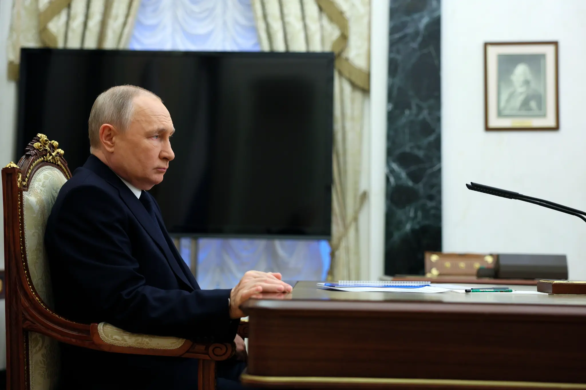 Ruský prezident Vladimir Putin.