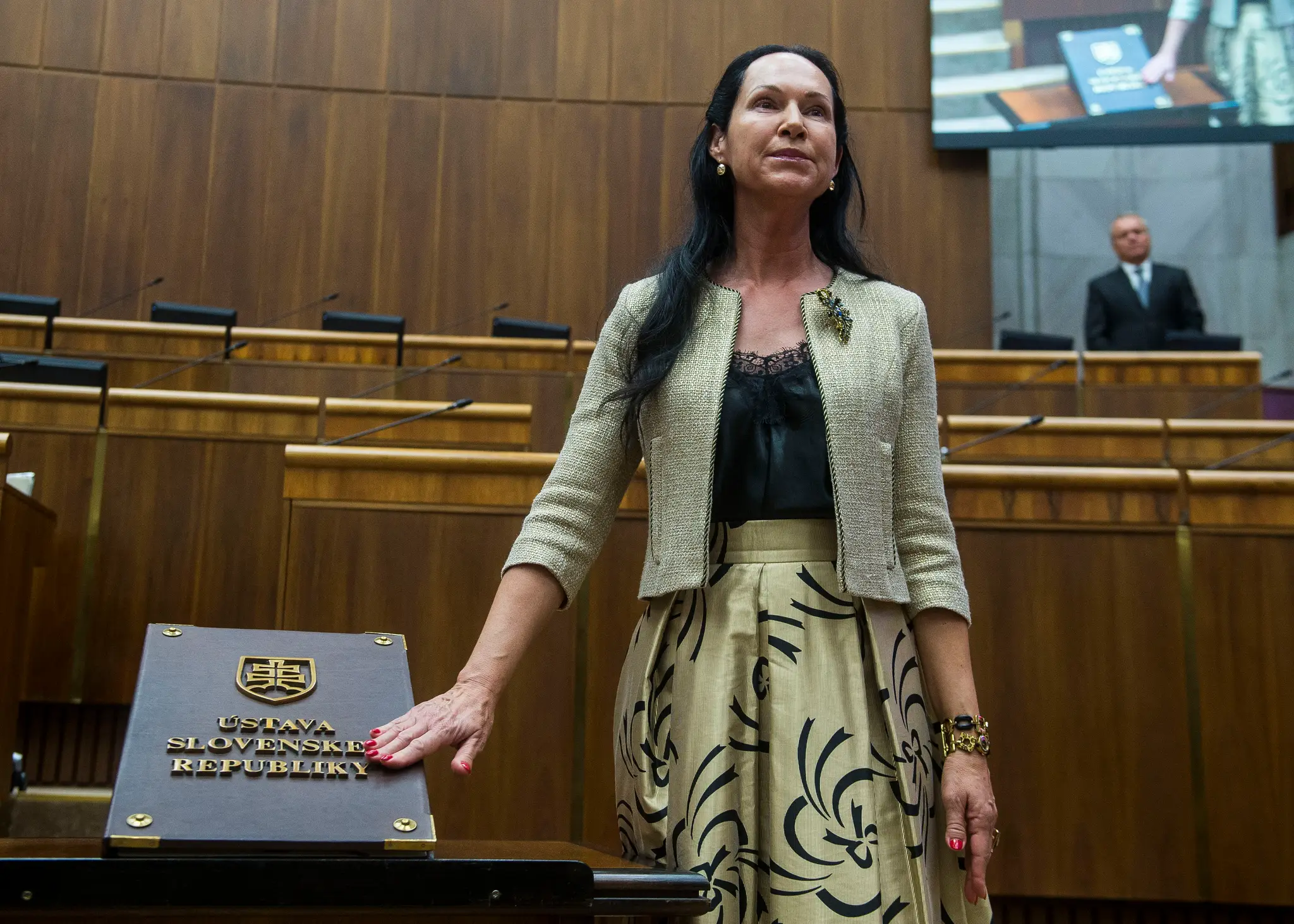 Lucia Kurilovská z Hlas-SD.
