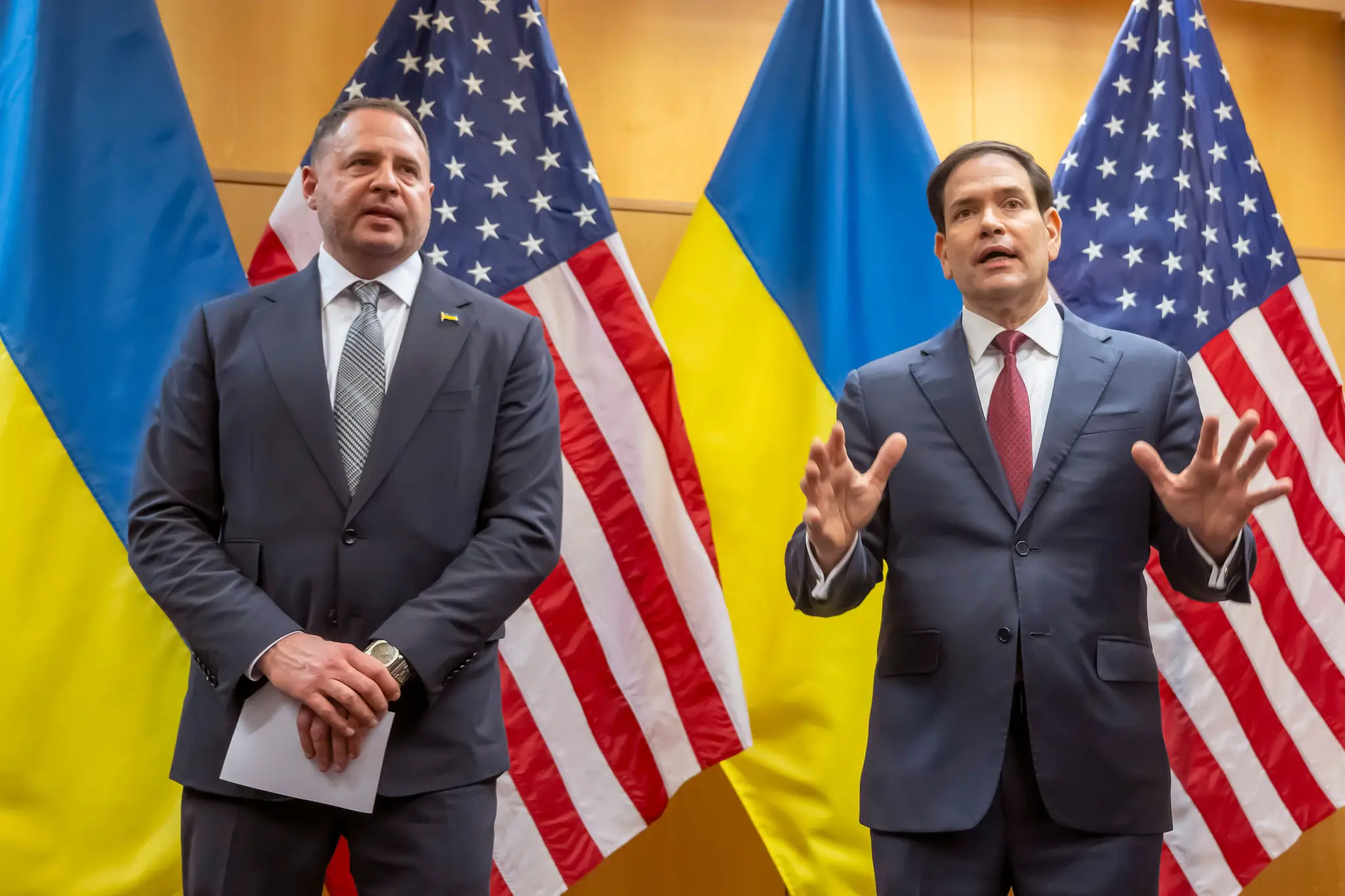 Rubio a Jermak 