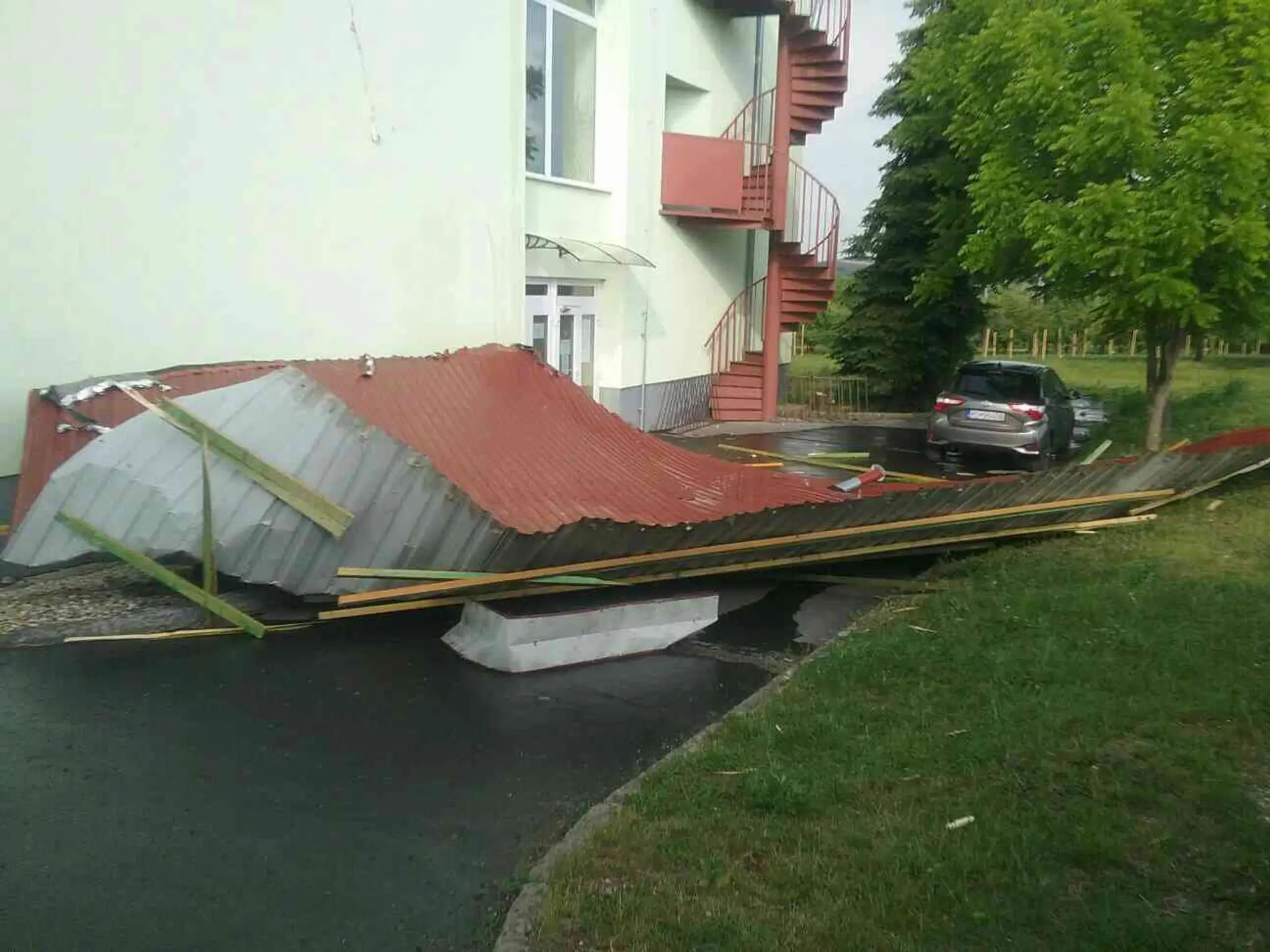 Smršť v Rimavskej Sobote.