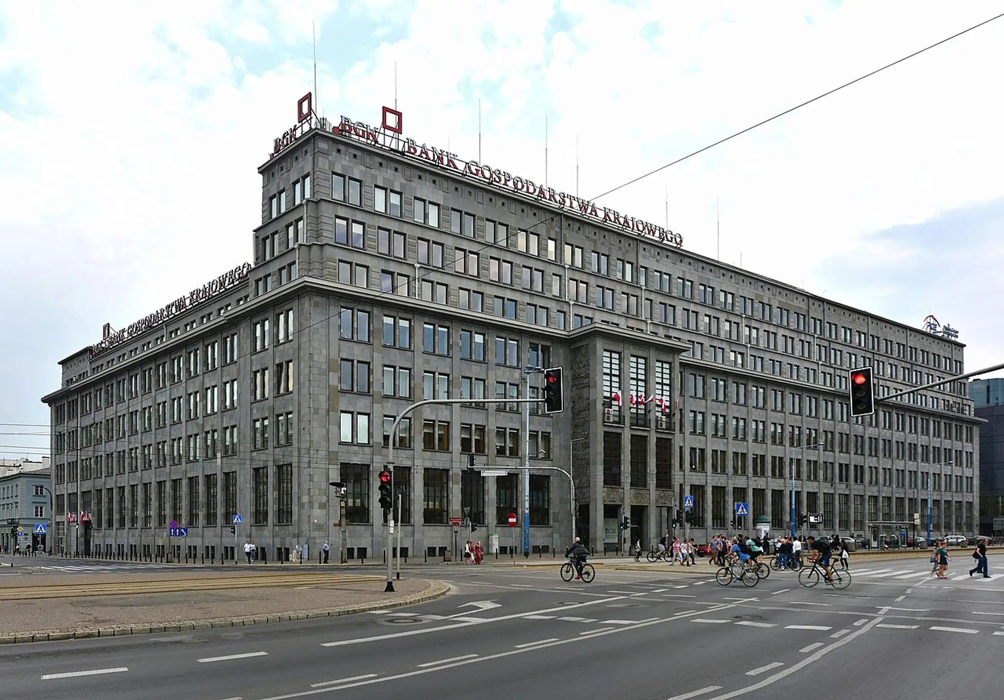 Budova Bank Gospodarstwa Krajowego.