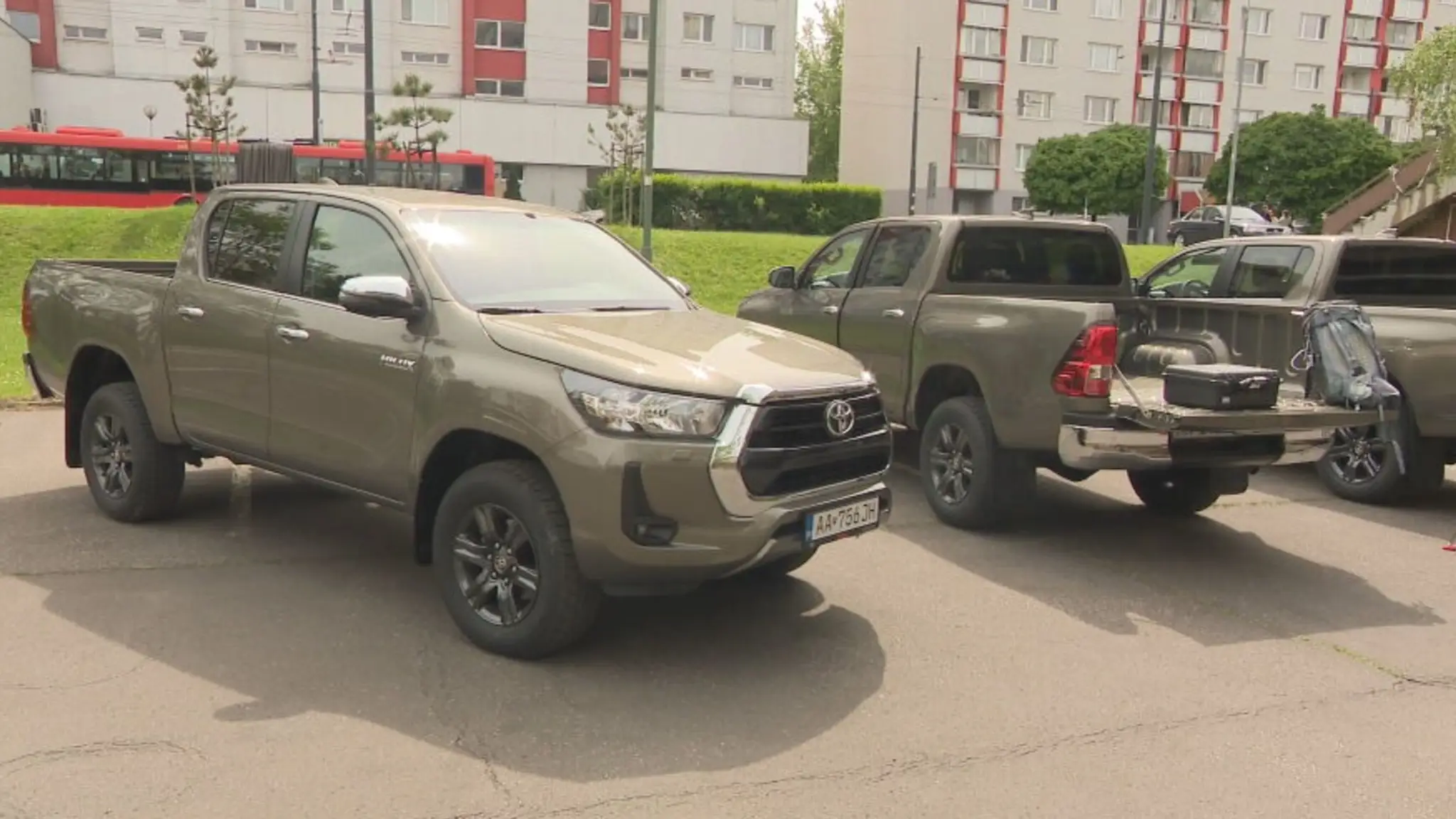 Nové vozidlá na odhaľovanie rádioaktívneho materiálu. 