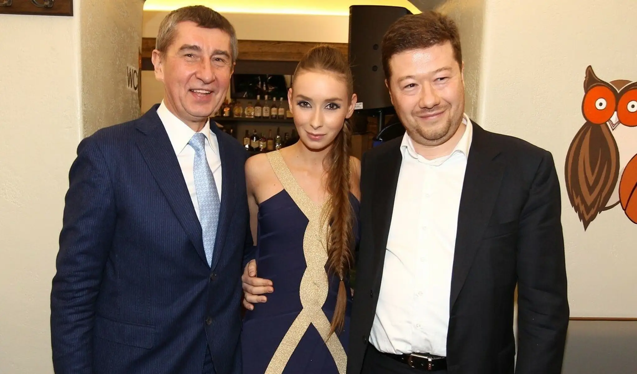 Babiš a Okamura na archívnej fotografii