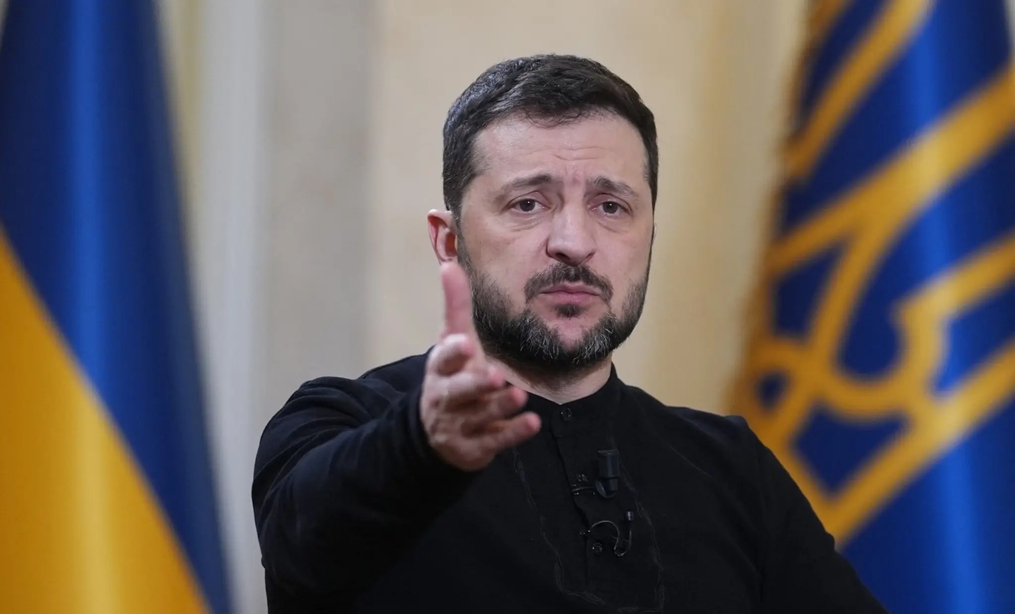 Ukrajinský prezident Volodymyr Zelenskyj.