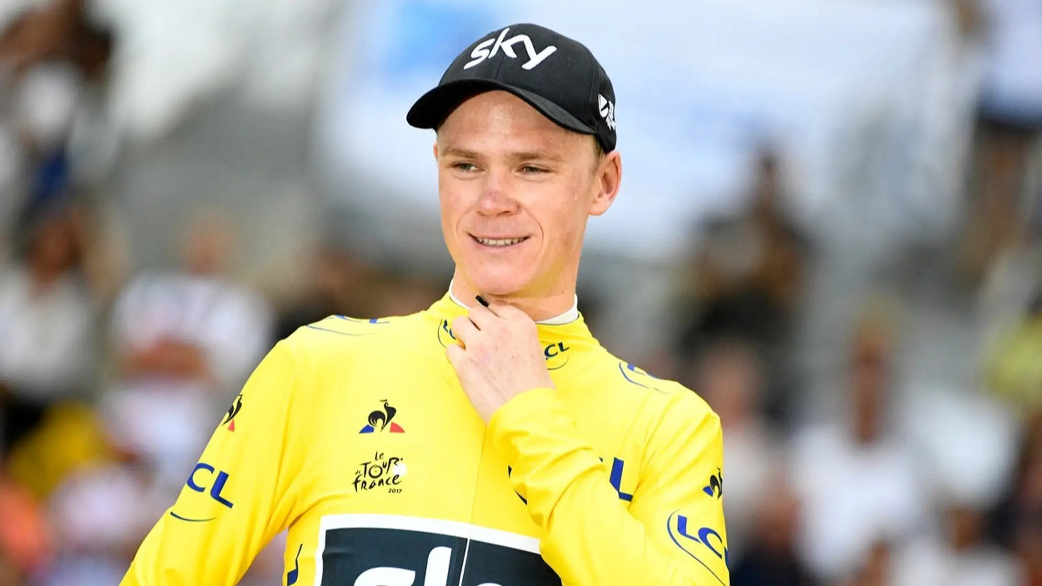 Chris Froome na Tour de France 2017