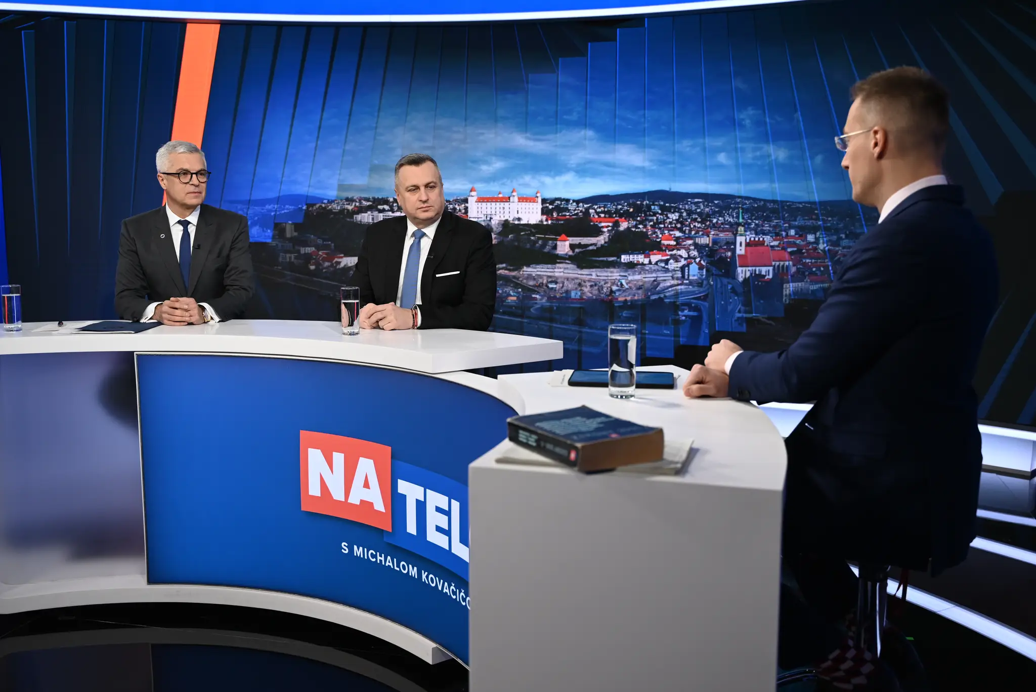 Hosťami relácie Na telo boli Andrej Danko a Ivan Korčok.