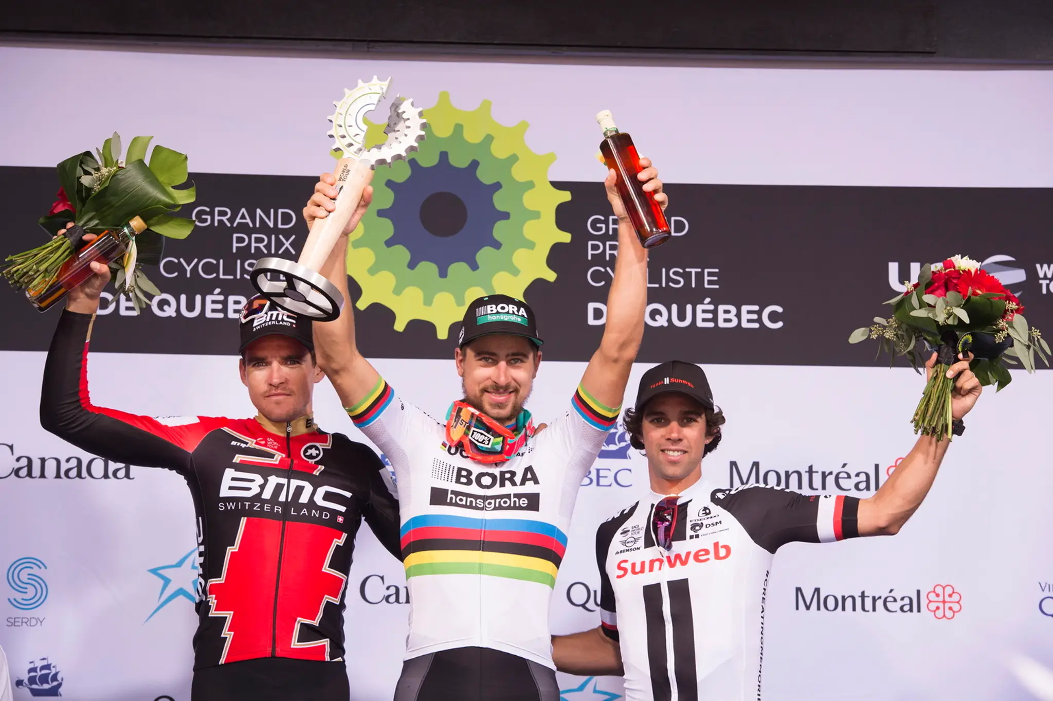 Peter Sagan dosiahol v kanadksom Quebecu 100. víťazstvo v kariére.