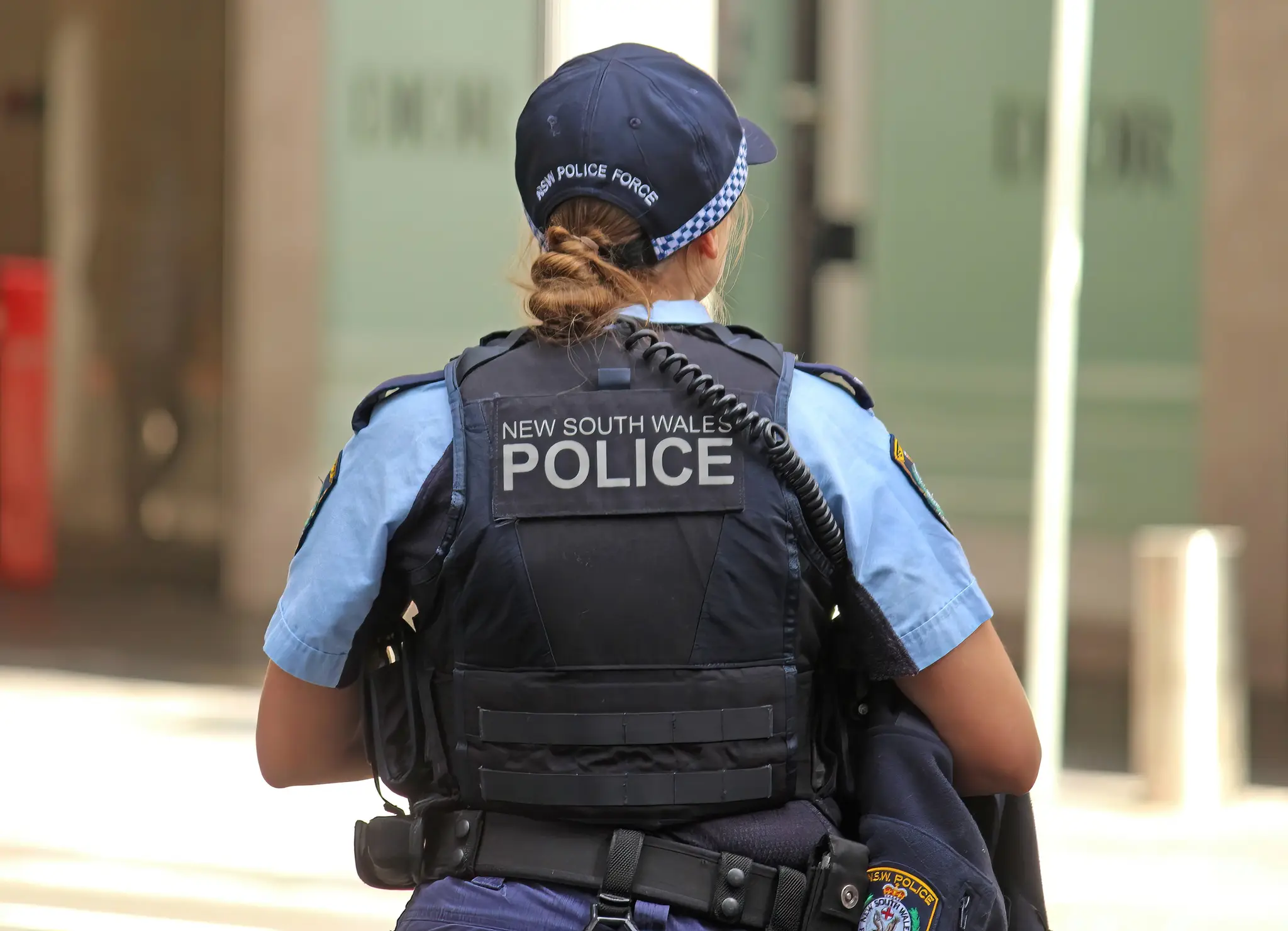 Polícia v Sydney - ilustračná snímka