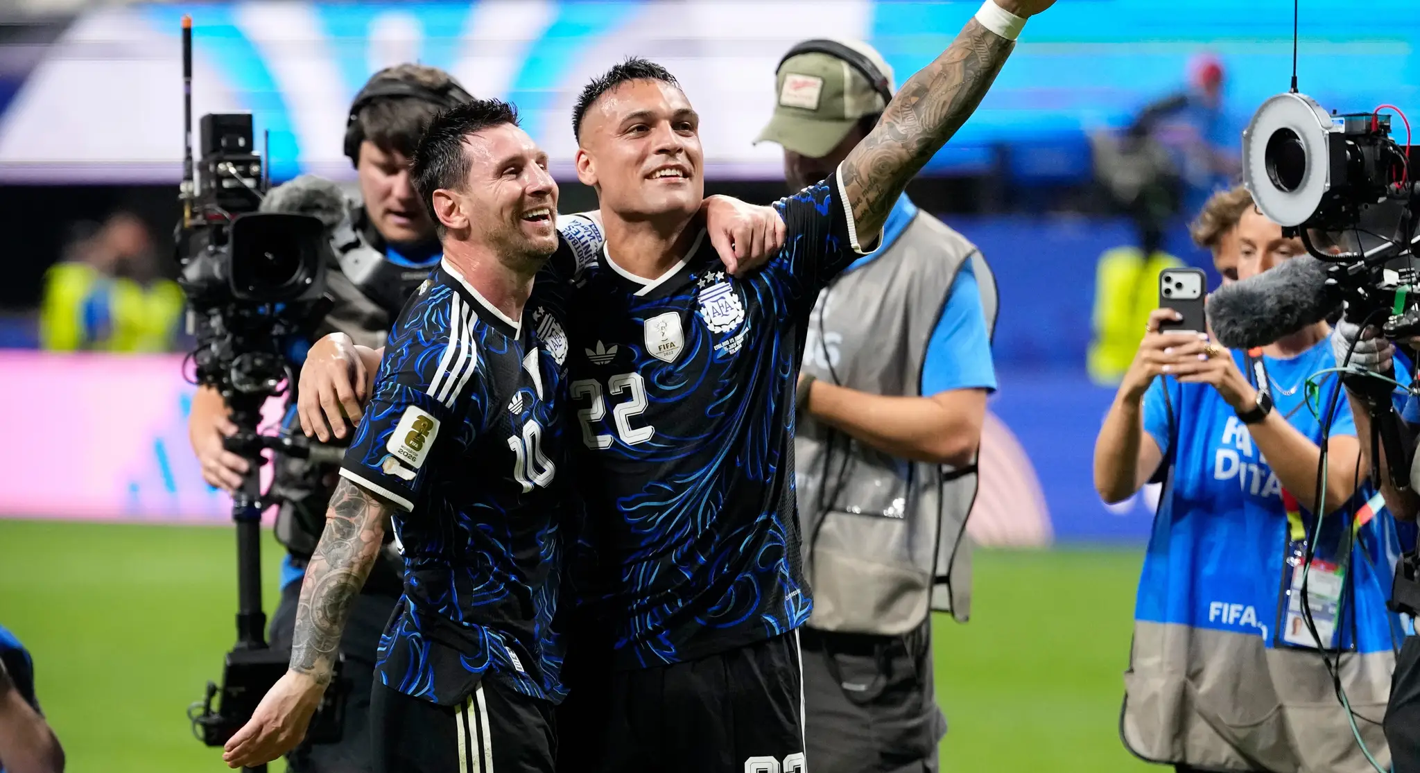 Argentína plná radosti.
