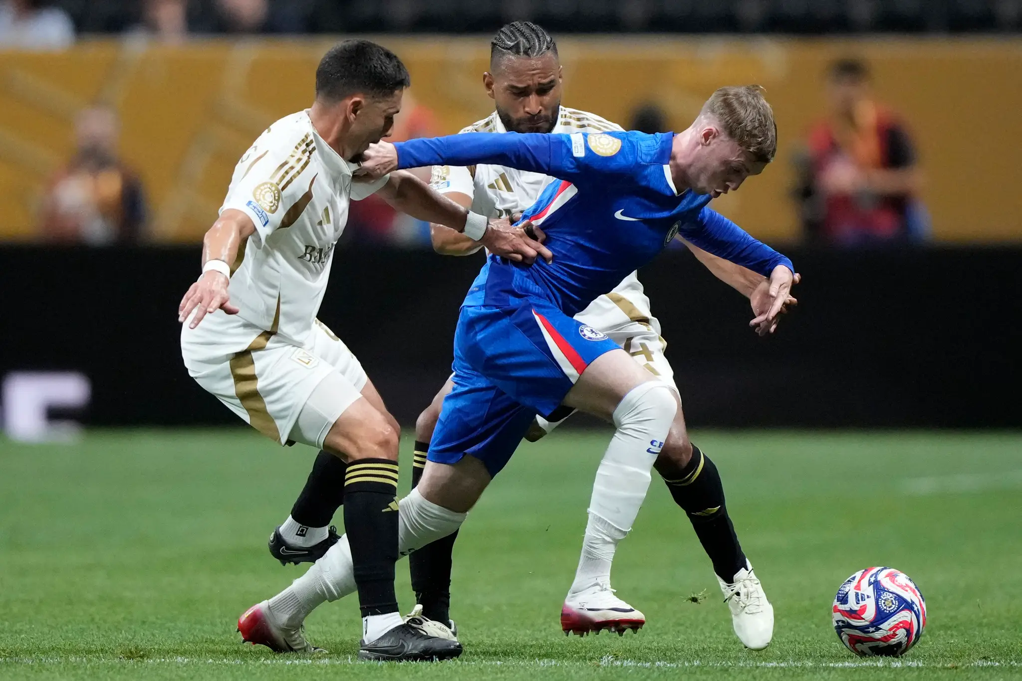 Cole Palmer počas zápasu Chelsea Los Angeles FC počas MS klubov.