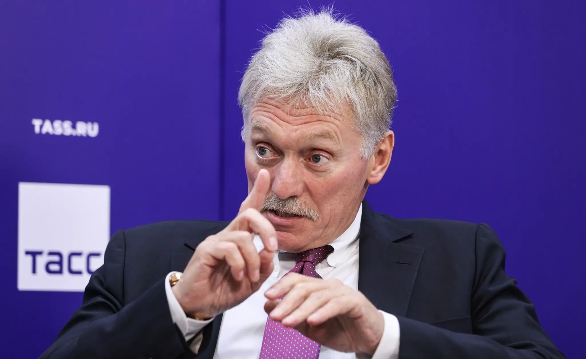 Hovorca Kremľa Dmitrij Peskov.