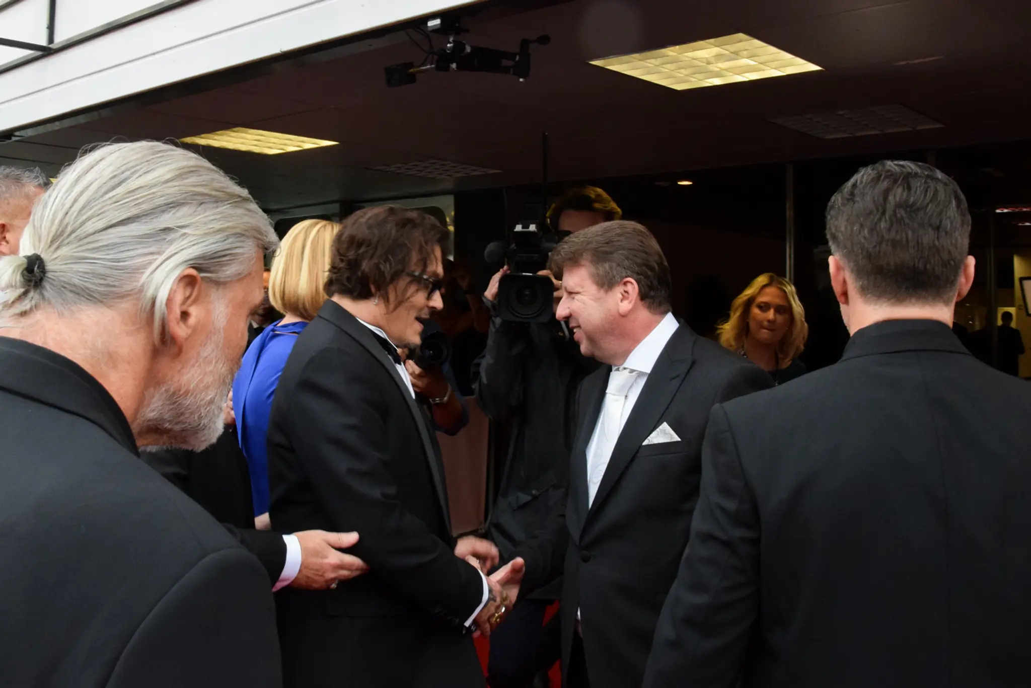 Johnny Depp na MFF KV.