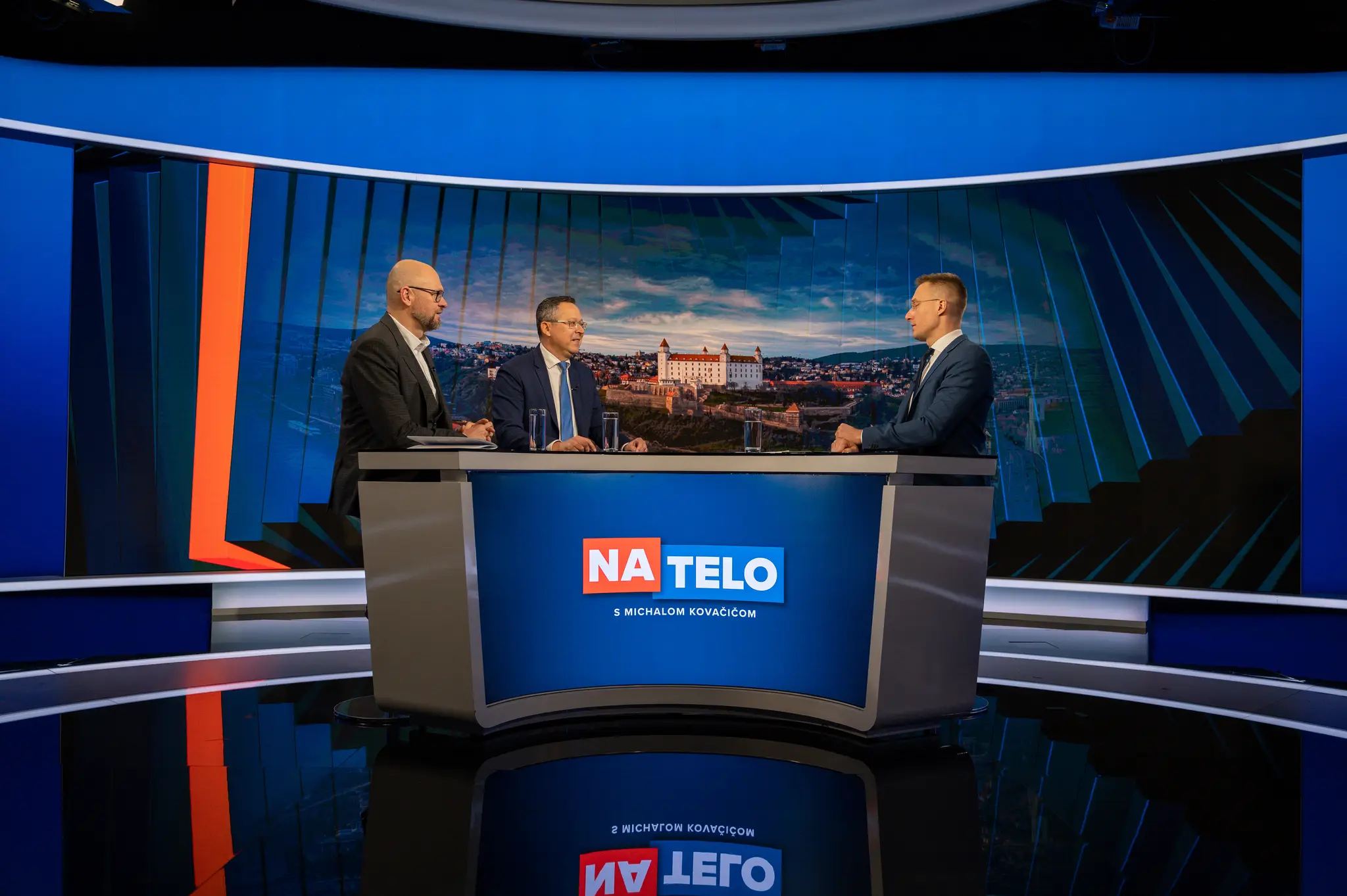 Ladislav Kamenický a Richard Sulík v Na telo