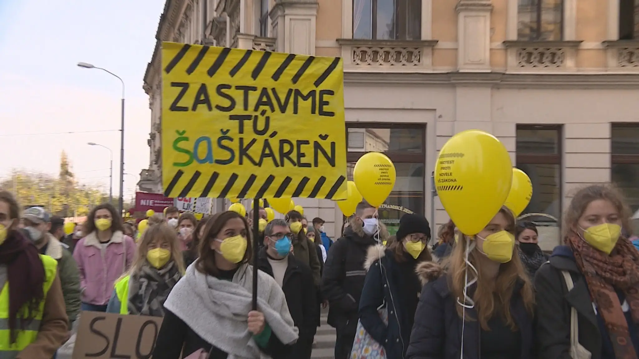 Protest vysokoškolákov