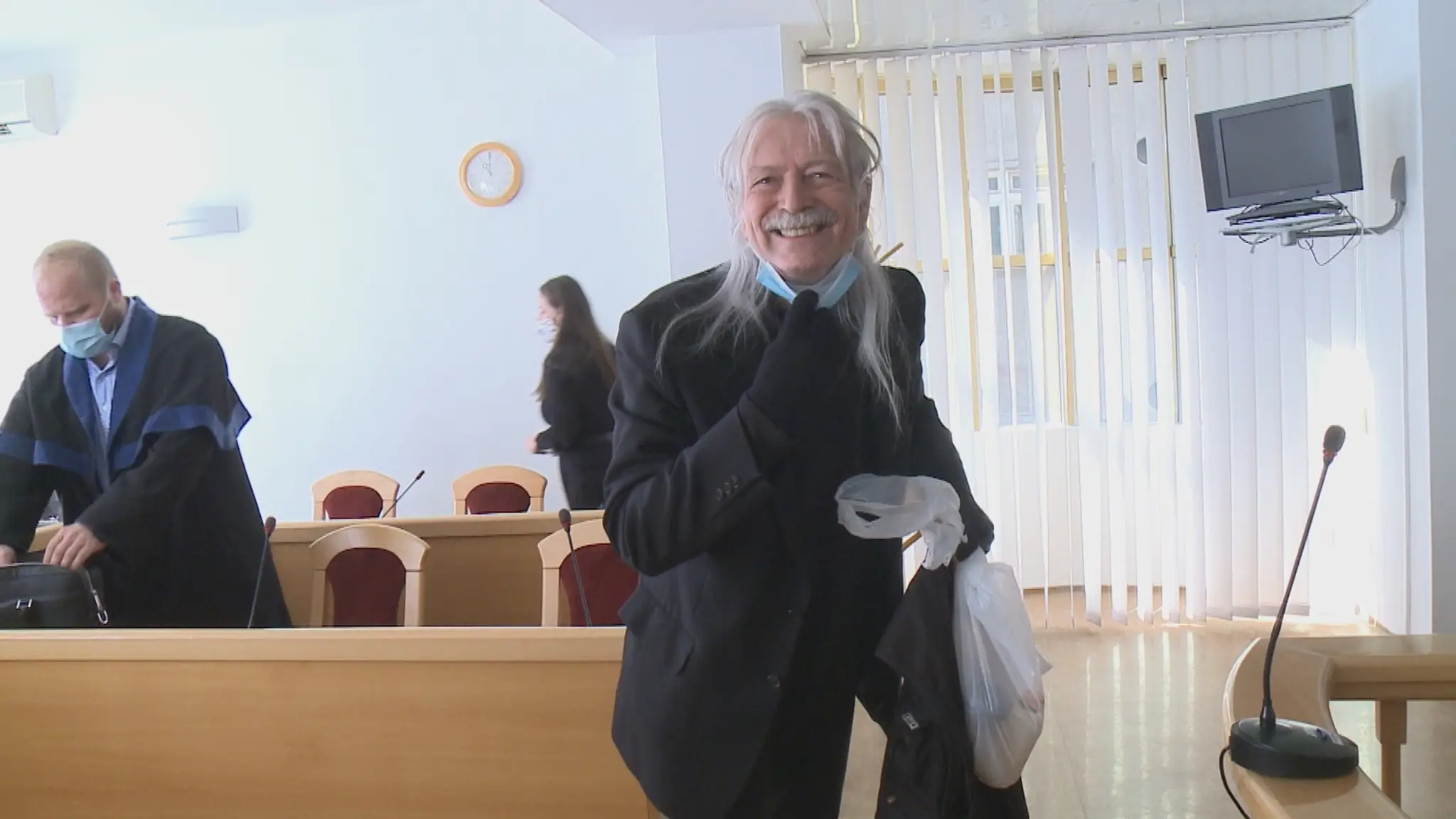 Rudolf Vaský na súde.